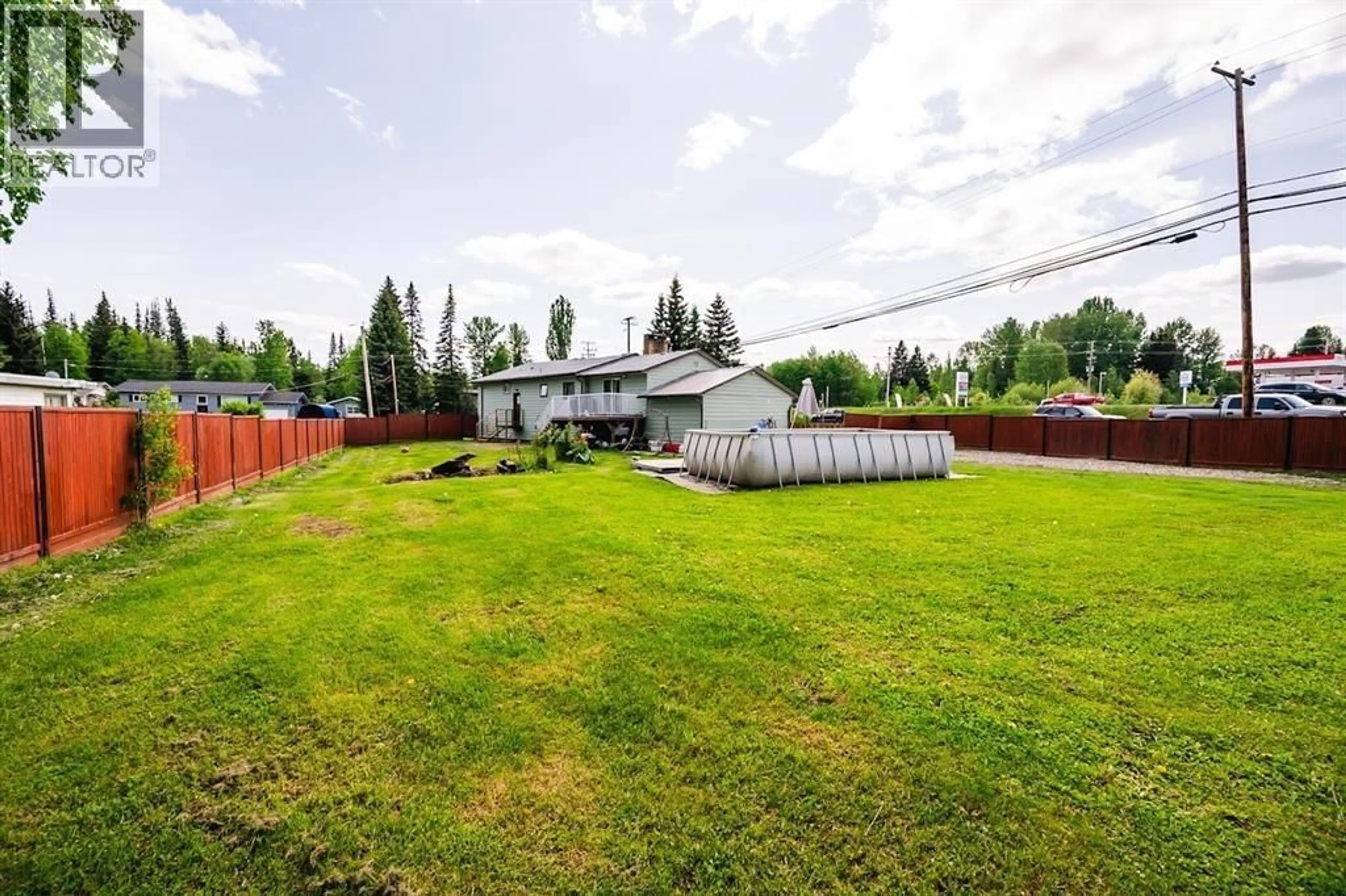 A pic from outside/outdoor area/front of a property/back of a property/a pic from drone, unknown for 8110 HART HIGHWAY, Prince George British Columbia V2K3B5