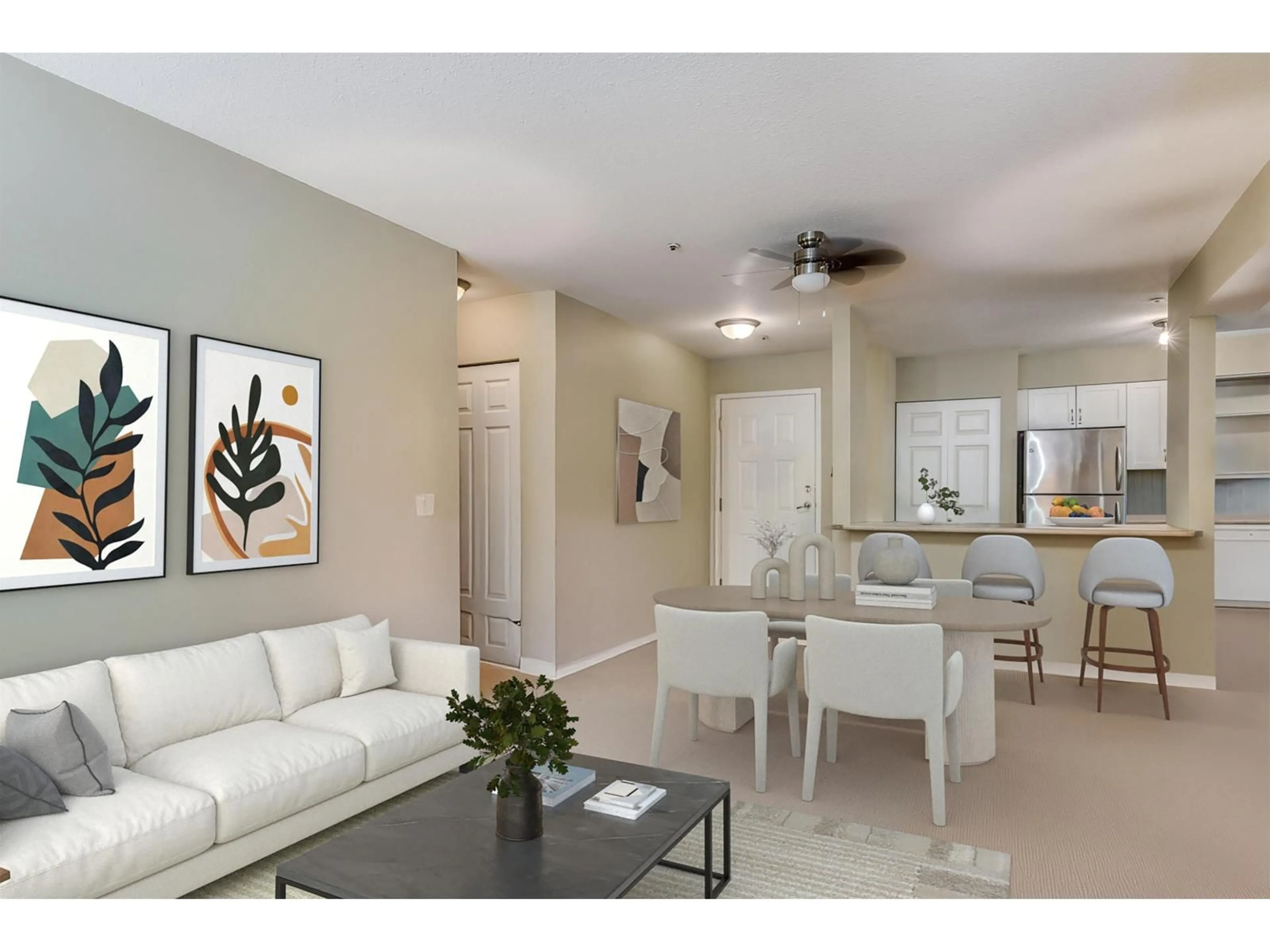 Living room with furniture, unknown for 314 - 2700 MCCALLUM, Abbotsford British Columbia V2S6X9