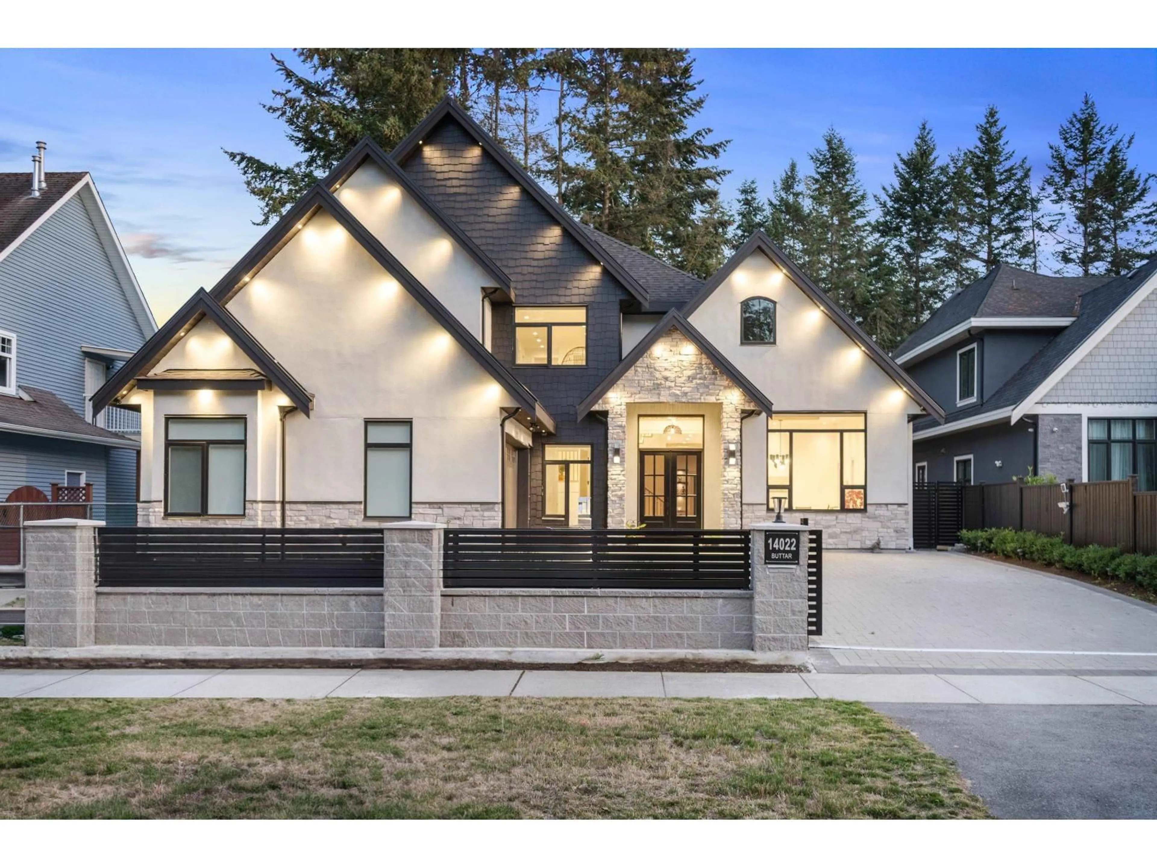Home with brick exterior material, street for 14022 20A, Surrey British Columbia V4A9S3