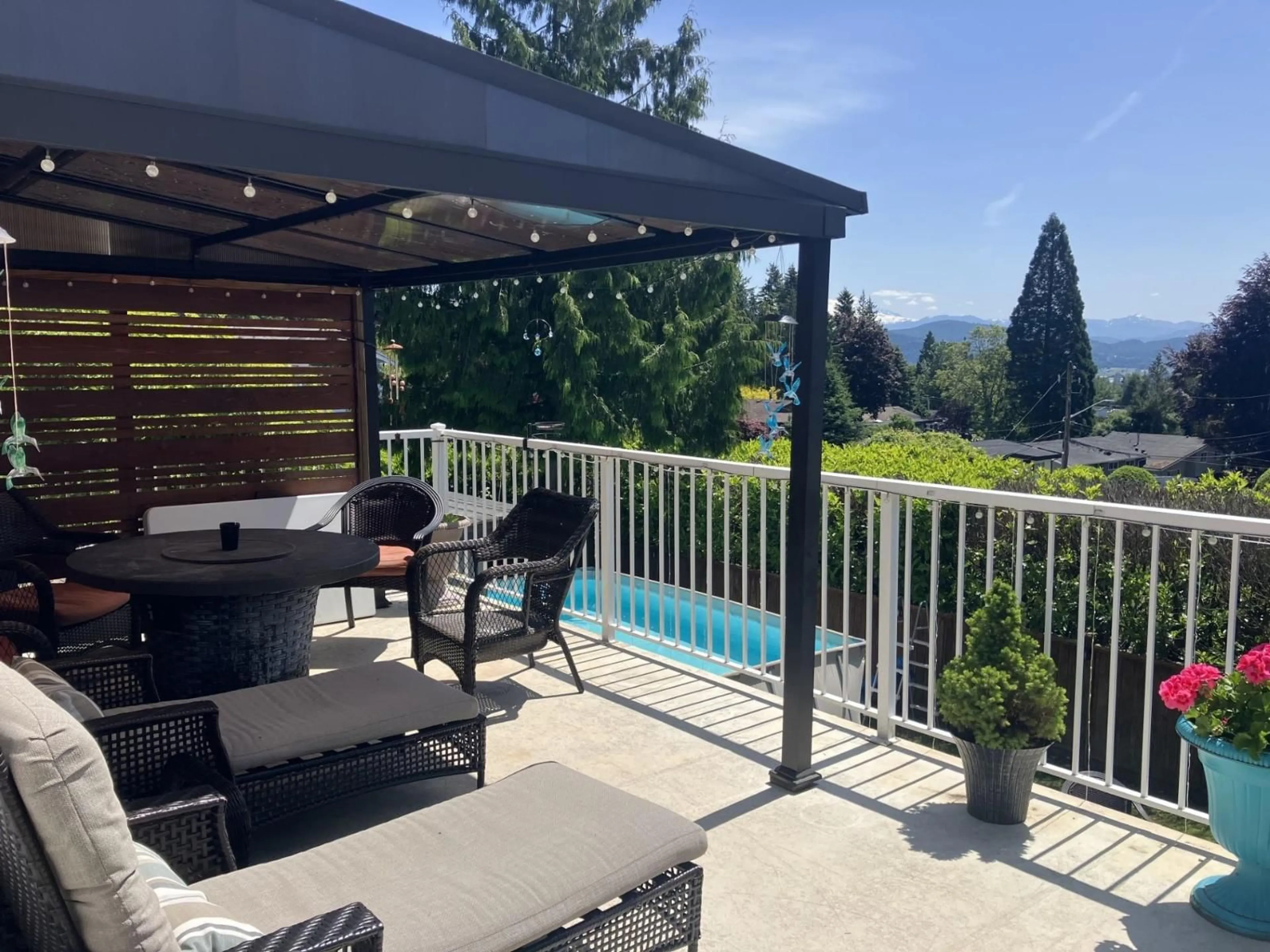 Patio, mountain view for 8119 BROWN, Mission British Columbia V2V4W2