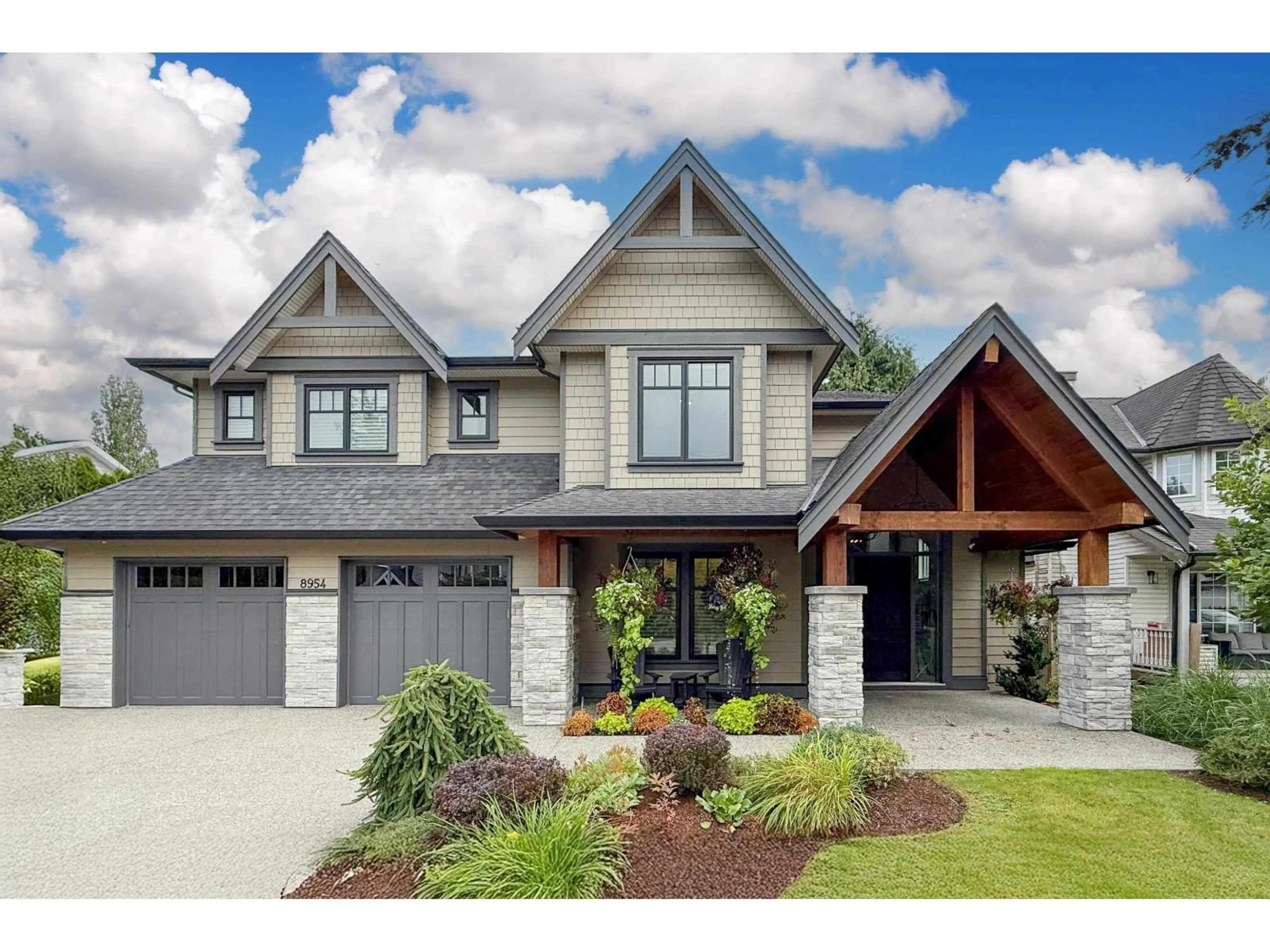 Home with brick exterior material, unknown for 8954 MACKIE, Langley British Columbia V1M2R5