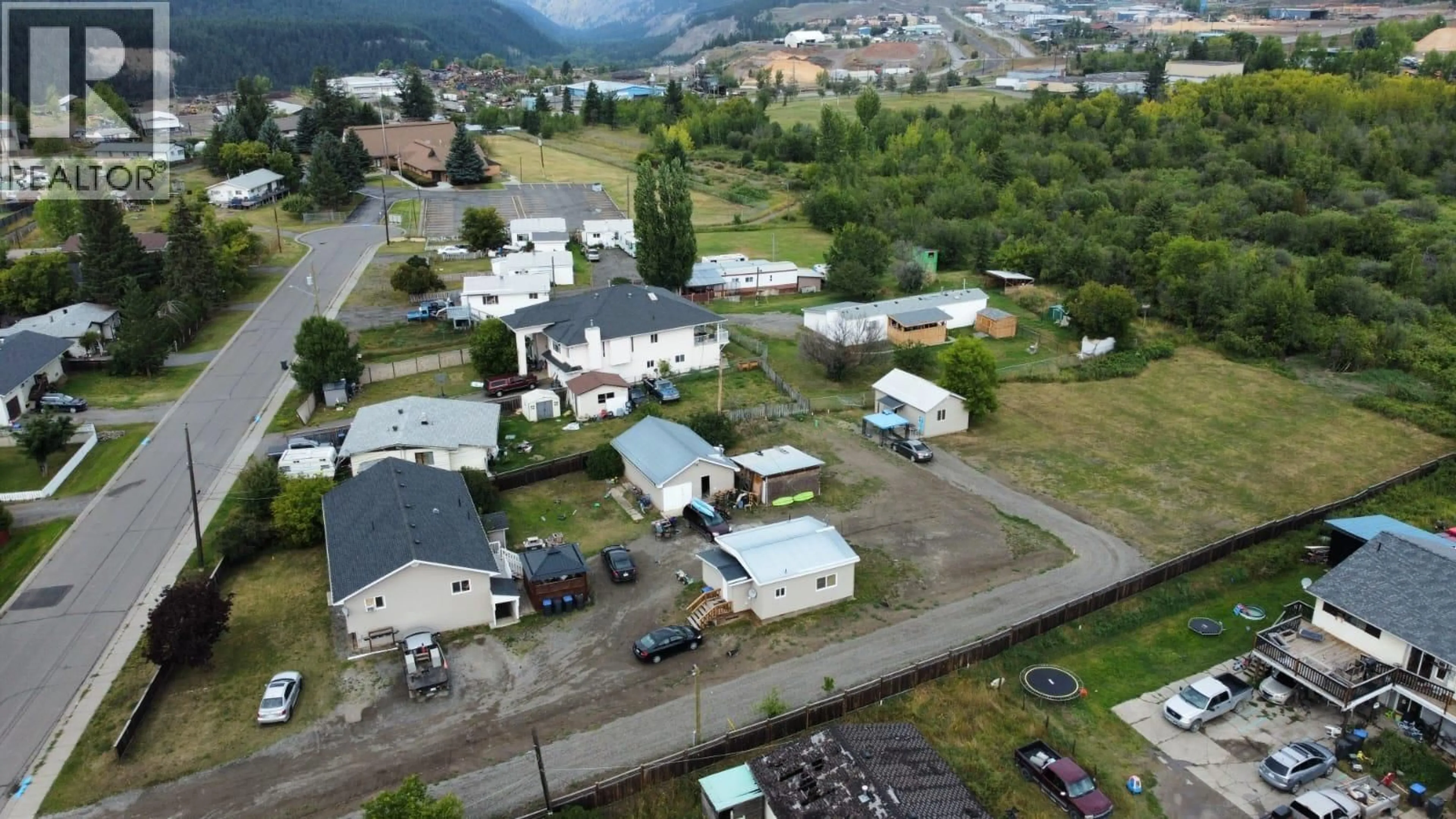 A pic from outside/outdoor area/front of a property/back of a property/a pic from drone, mountain view for LOT - B EDWARDS DRIVE, Williams Lake British Columbia V2G1Y3