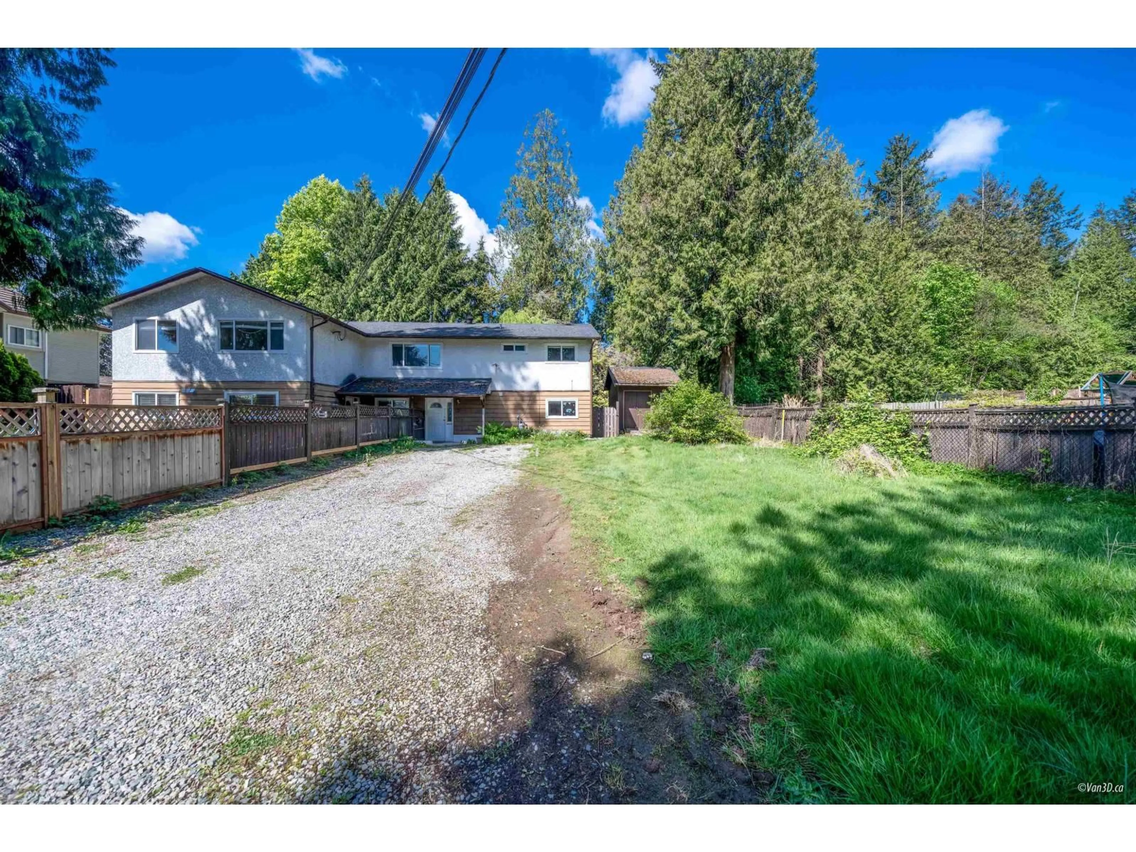 A pic from outside/outdoor area/front of a property/back of a property/a pic from drone, street for 9689 131, Surrey British Columbia V3T3P4