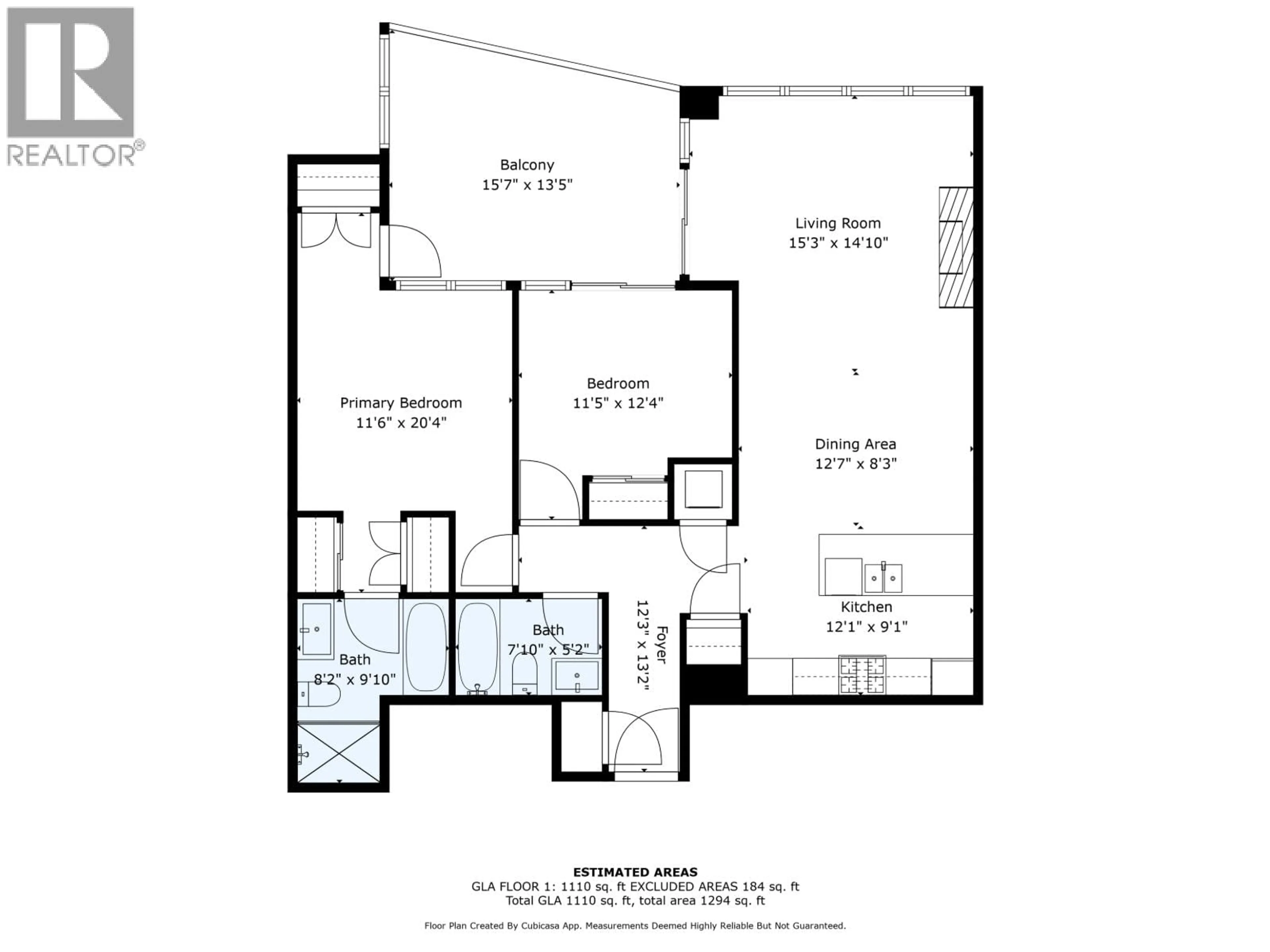 Floor plan for 4303 - 4508 HAZEL STREET, Burnaby British Columbia V5H0E4