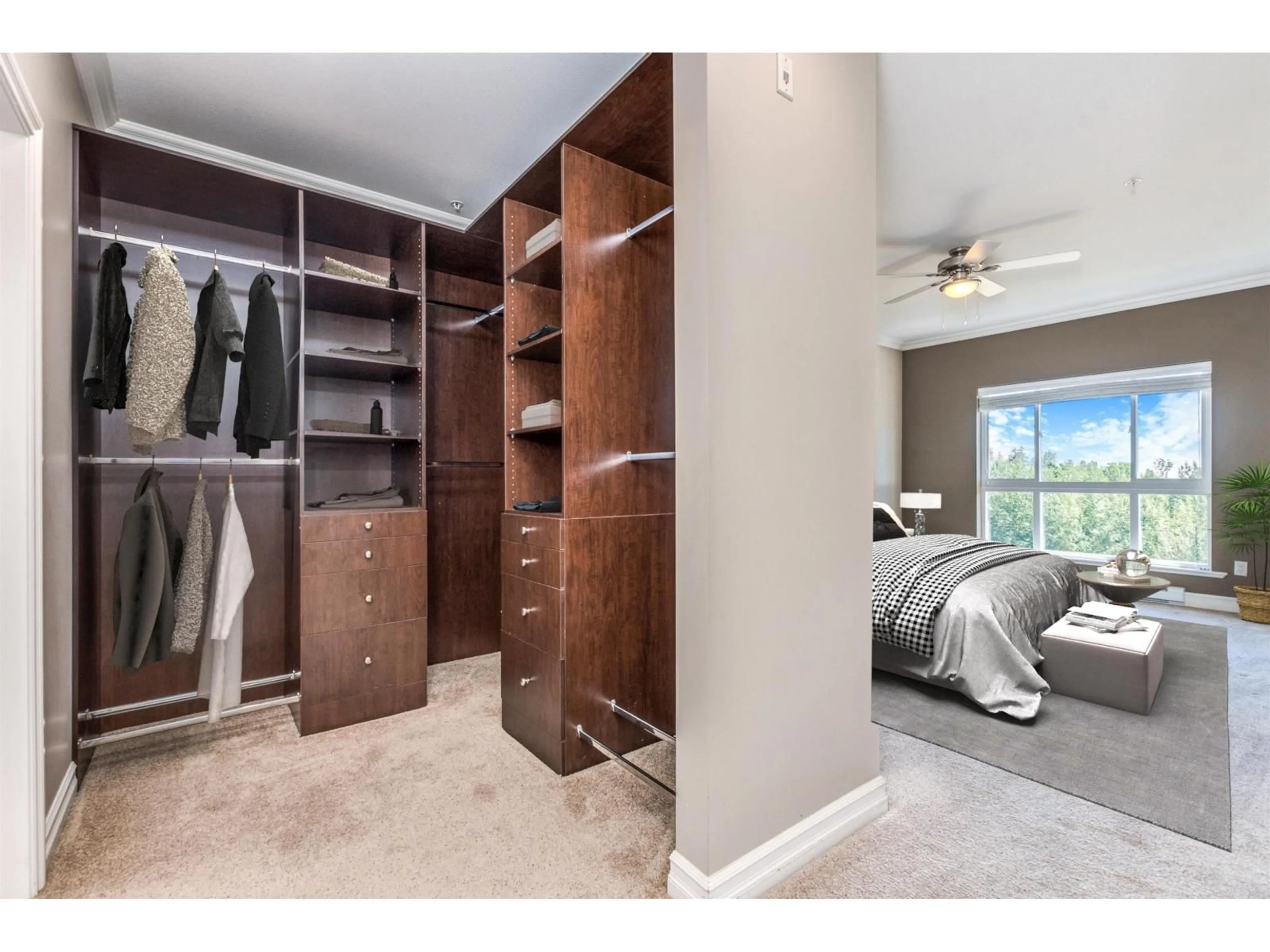 Storage room or clothes room or walk-in closet for 307 - 33755 7, Mission British Columbia V2V0A4