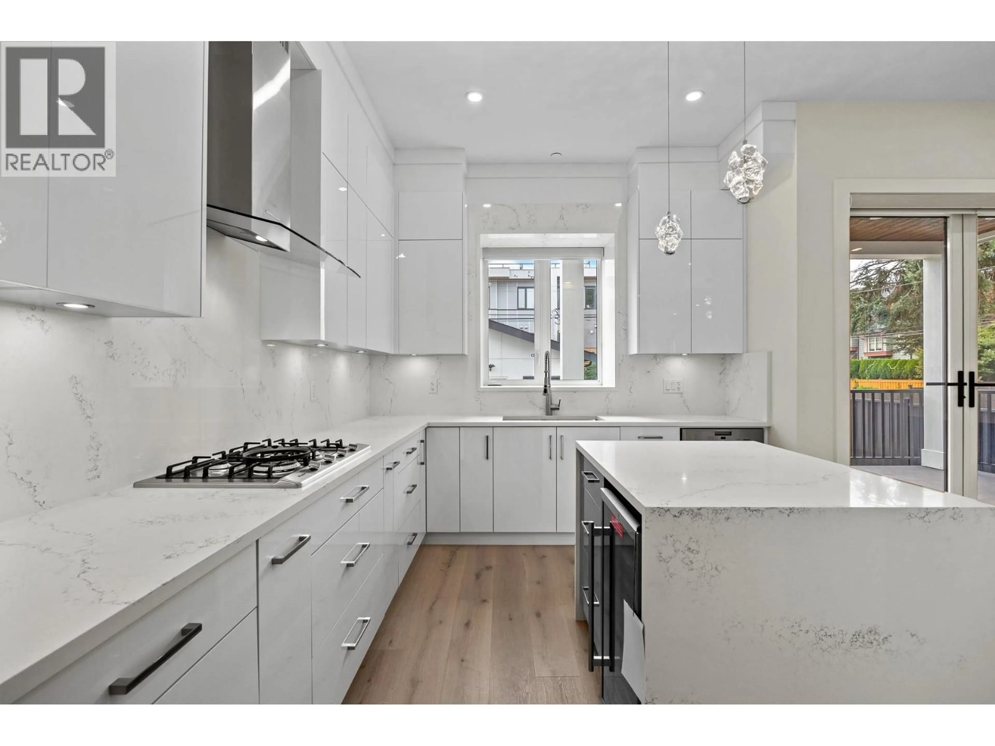 Open concept kitchen, ceramic/tile floor for 6009 FREMLIN STREET, Vancouver British Columbia V5Z3W8