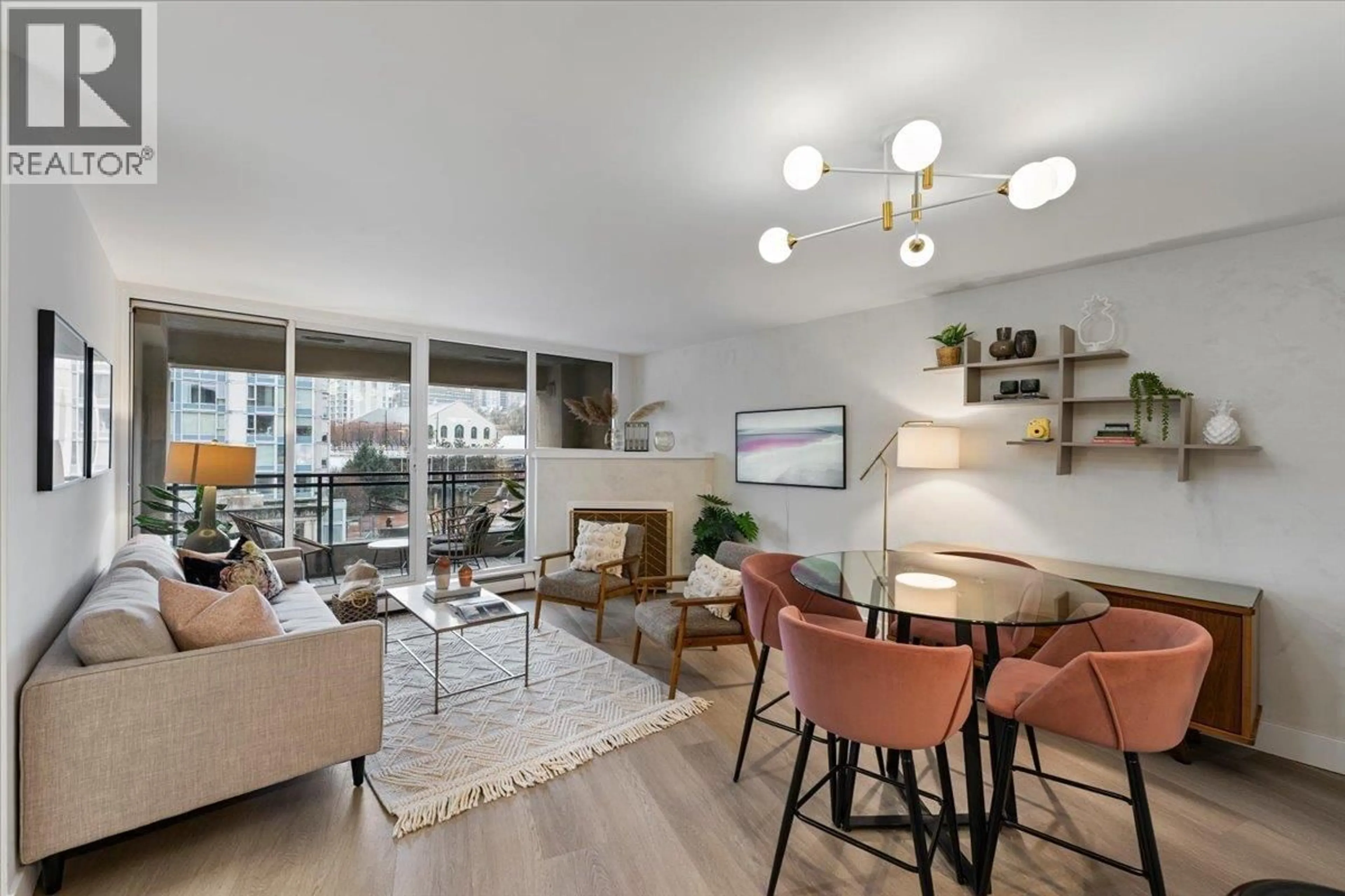 Living room with furniture, unknown for 407 - 183 KEEFER PLACE, Vancouver British Columbia V6B6B9