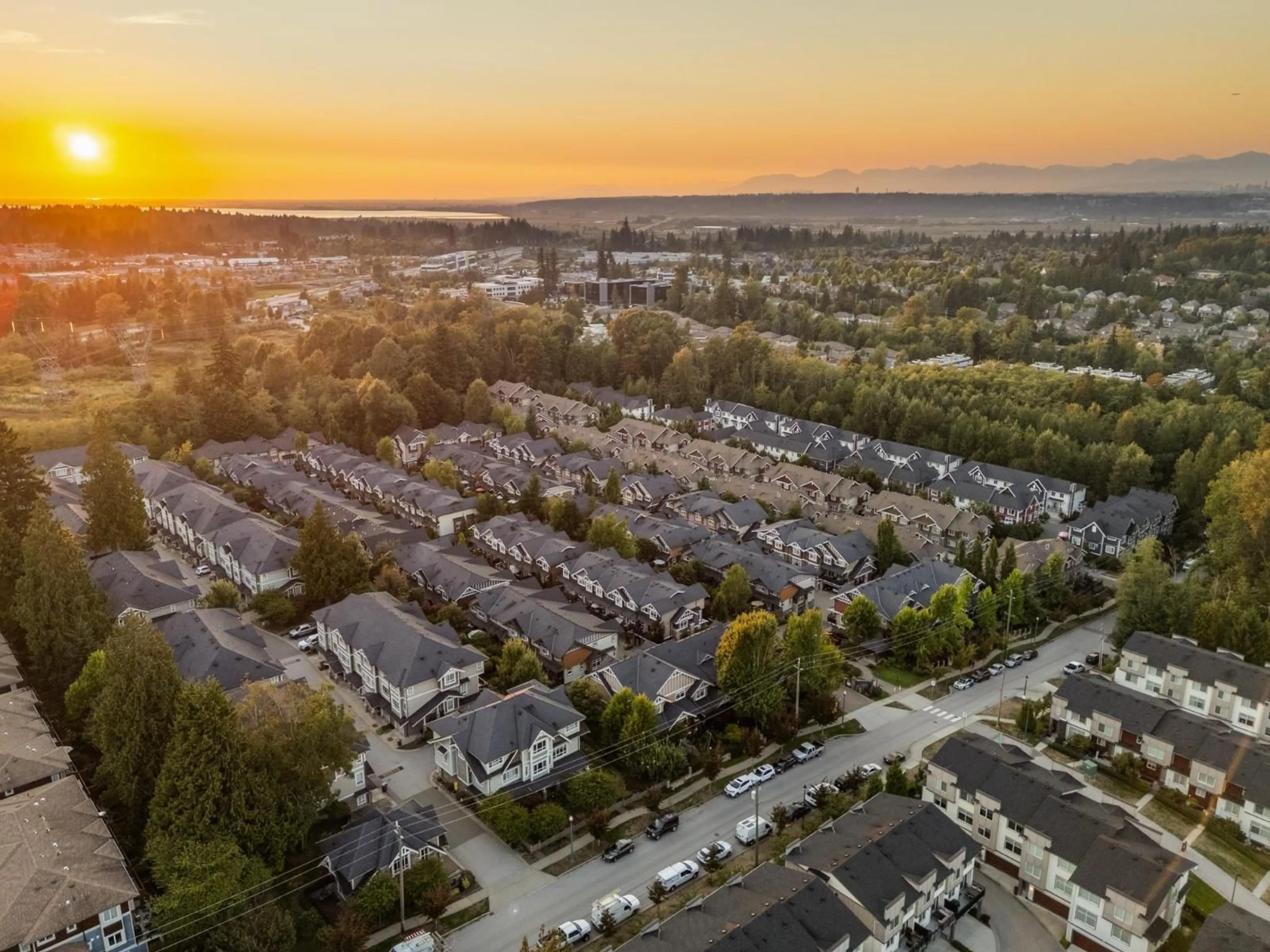 A pic from outside/outdoor area/front of a property/back of a property/a pic from drone, unknown for 101 - 2979 156, Surrey British Columbia V3Z8V8