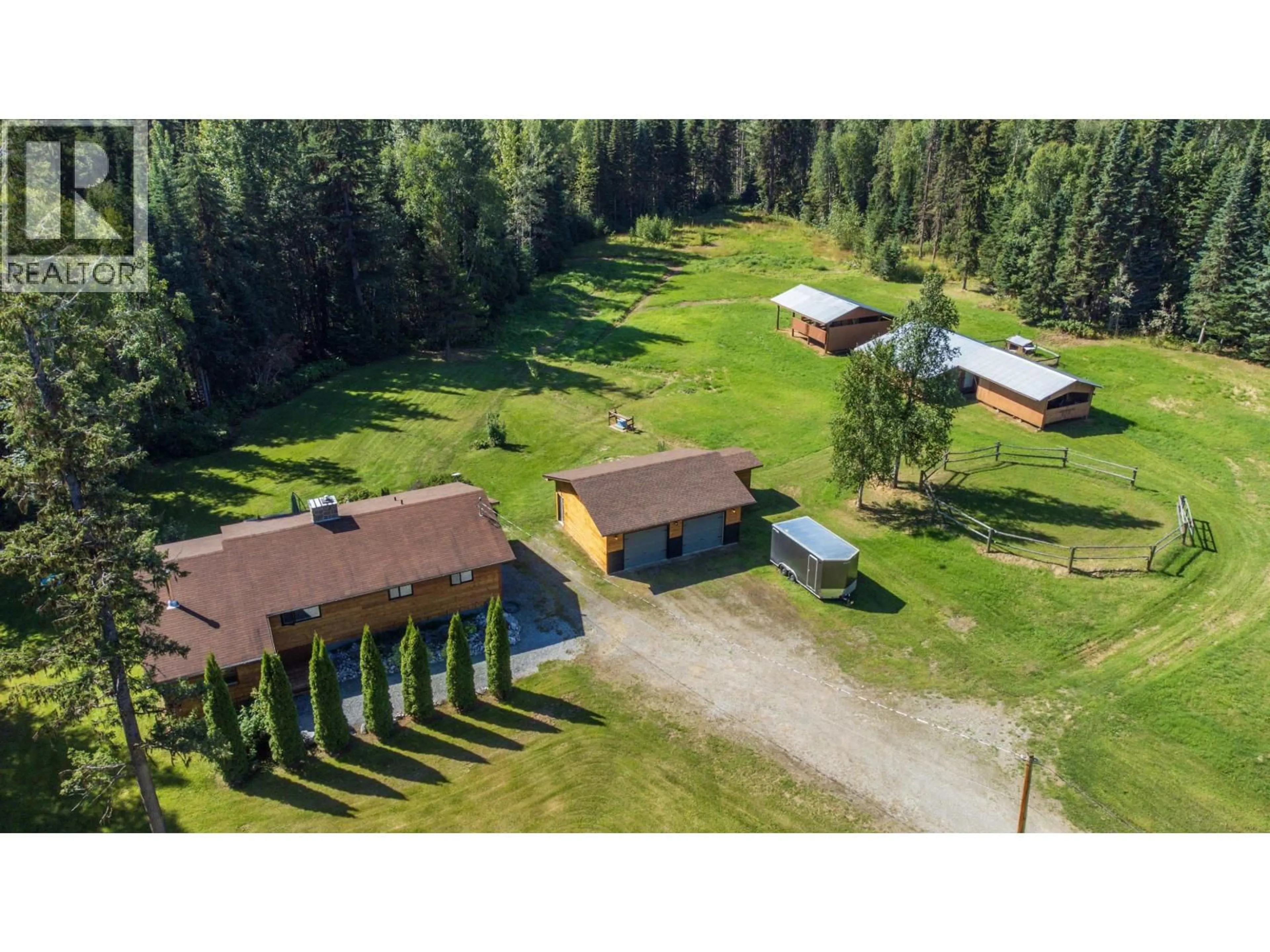 A pic from outside/outdoor area/front of a property/back of a property/a pic from drone, unknown for 3895 CHRISTOPHER DRIVE, Prince George British Columbia V2K5W7