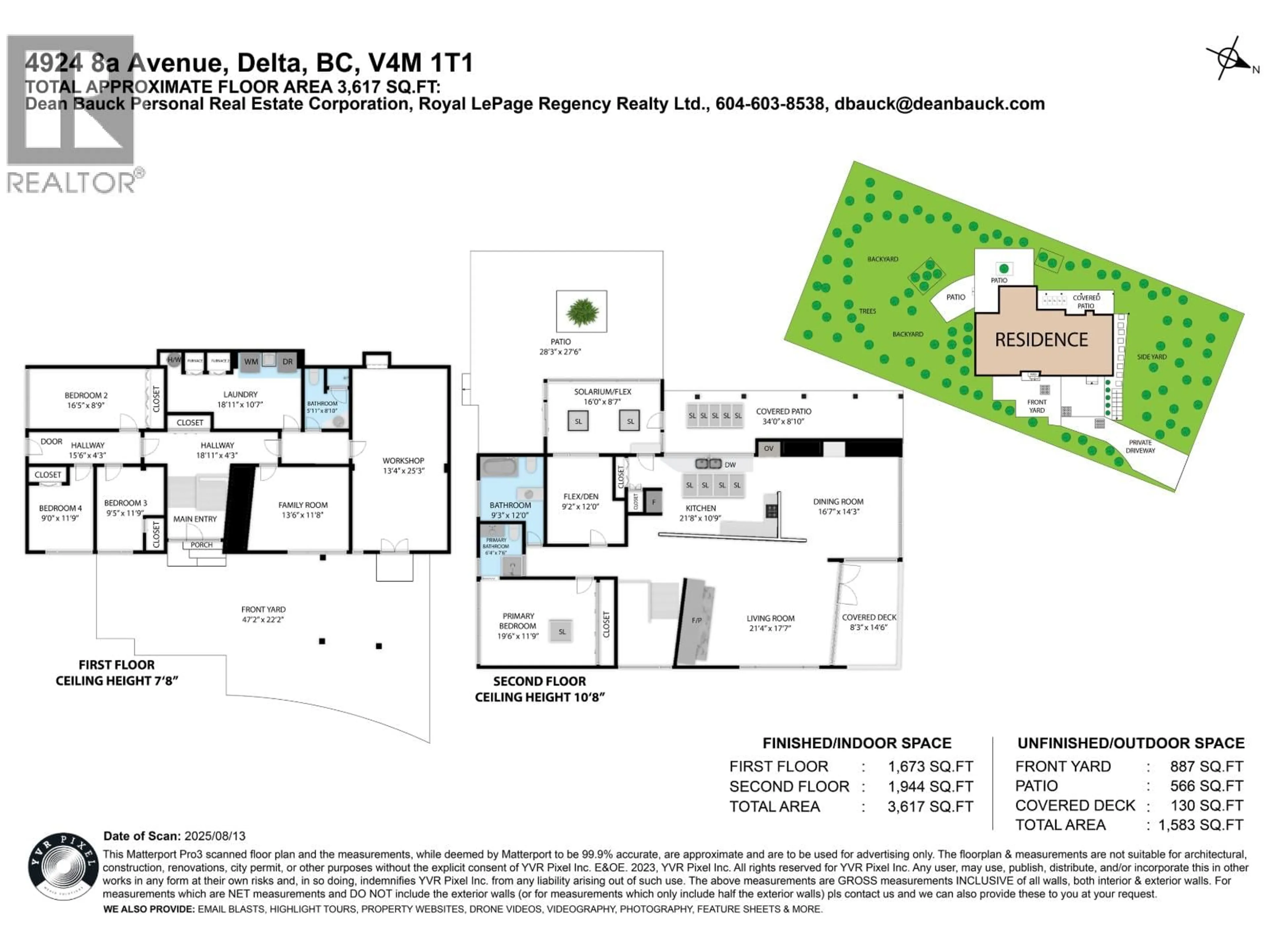 Floor plan for 4924 8A AVENUE, Delta British Columbia V4M1T1