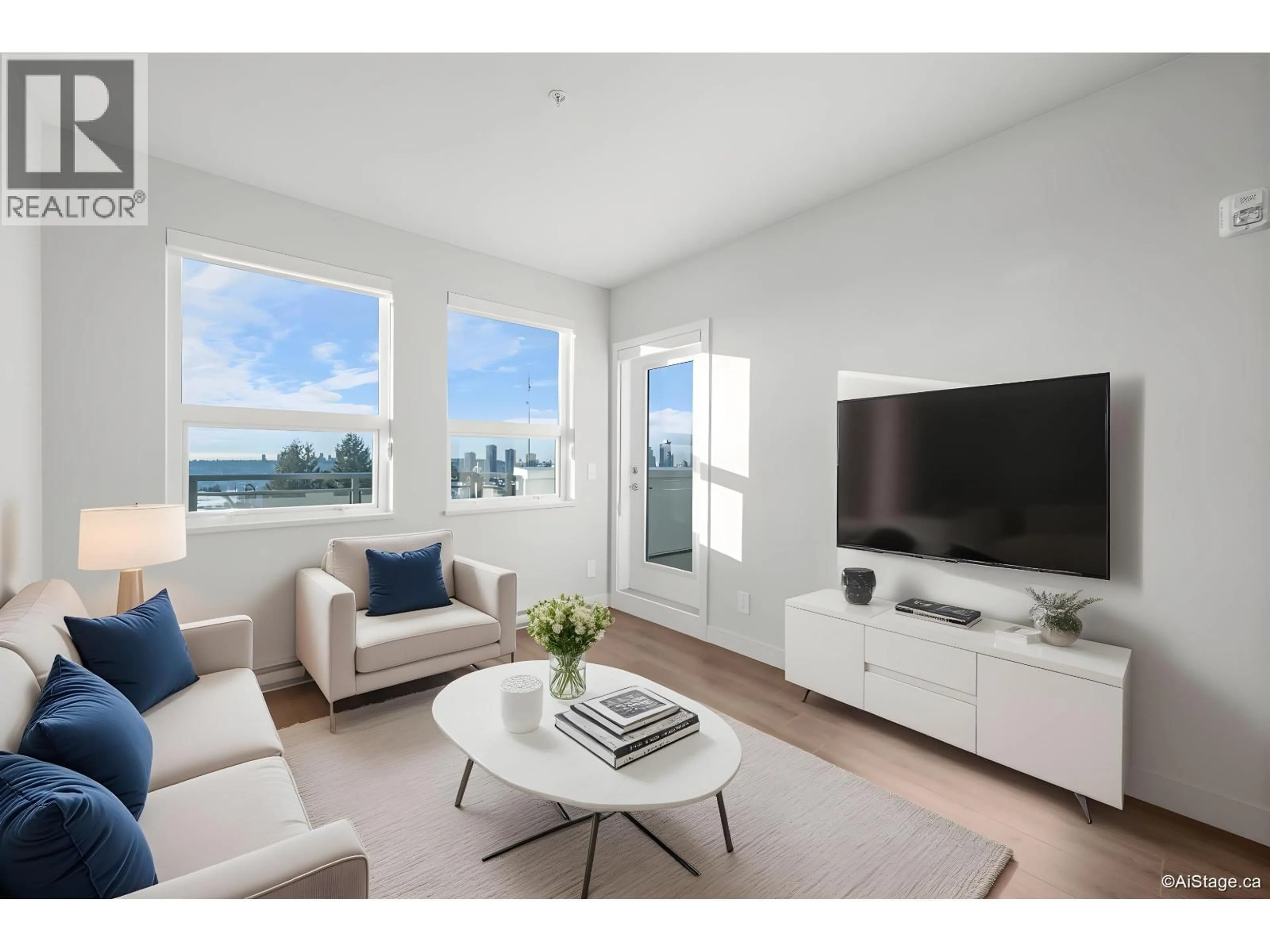 Living room with furniture, unknown for 303 - 5535 HASTINGS STREET, Burnaby British Columbia V5B1R2