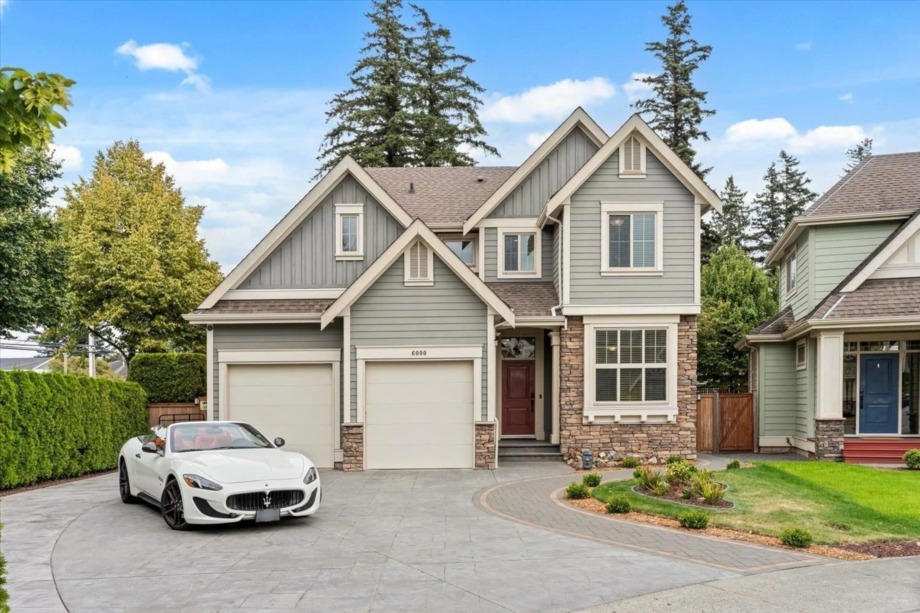 Home with vinyl exterior material, street for 6000 MATSQUI STREET, Chilliwack British Columbia V2R0G7