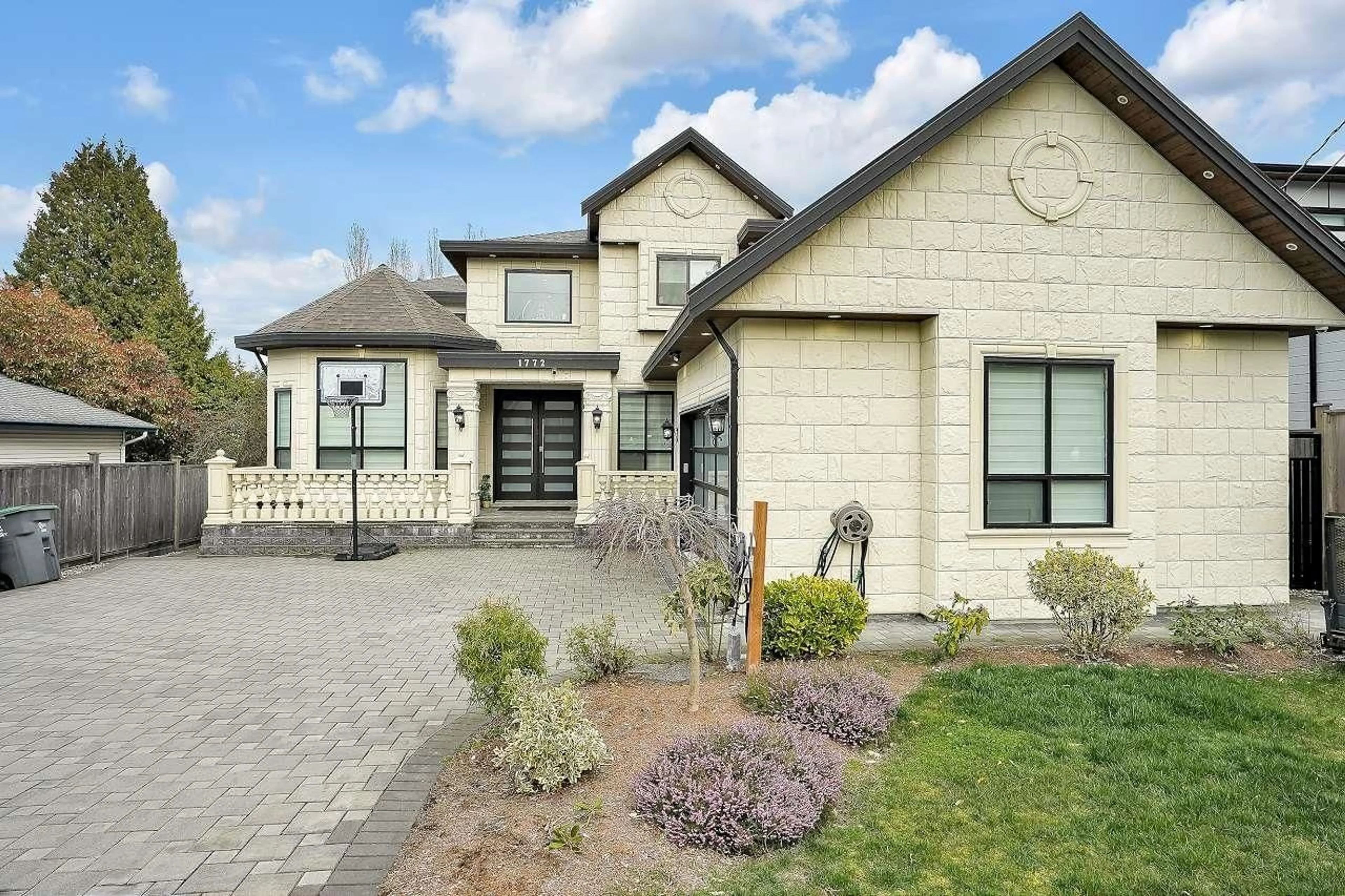 Home with brick exterior material, street for 1772 156A, Surrey British Columbia V4A4W1