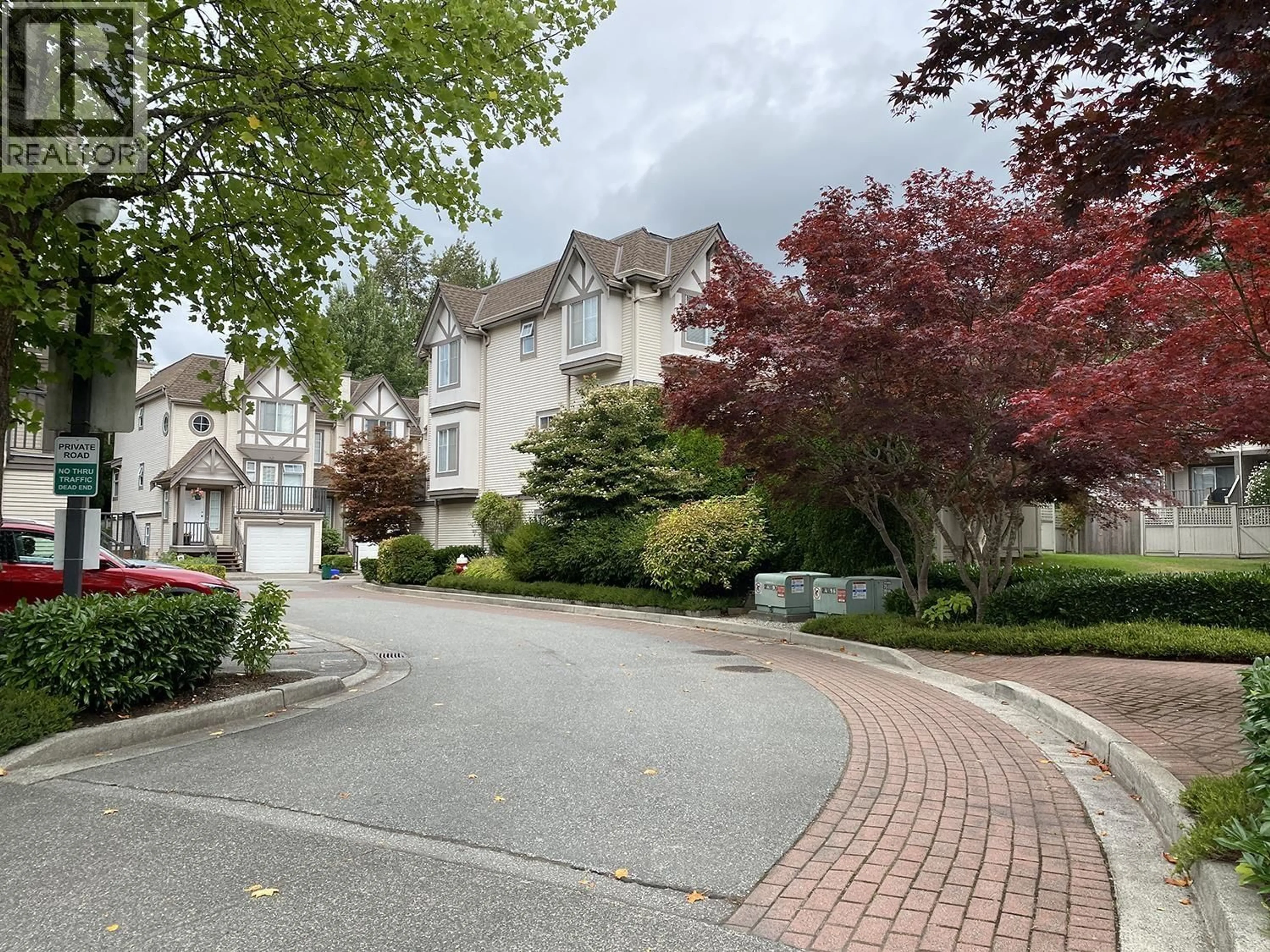 A pic from outside/outdoor area/front of a property/back of a property/a pic from drone, street for 2 - 22711 NORTON COURT, Richmond British Columbia V6V2W7