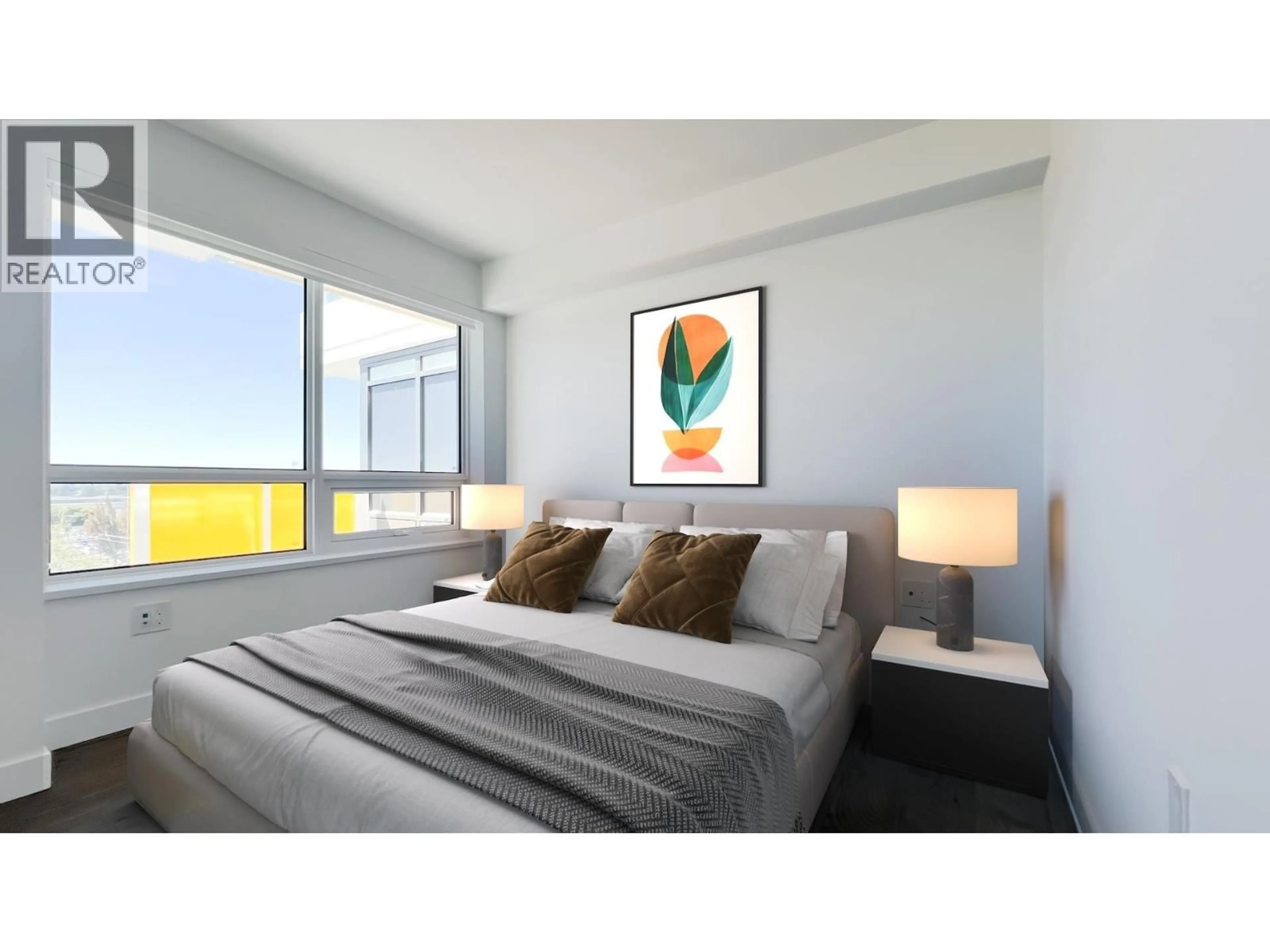 Bedroom with bed, unknown for 802 - 5788 GILBERT ROAD, Richmond British Columbia V6X1B7