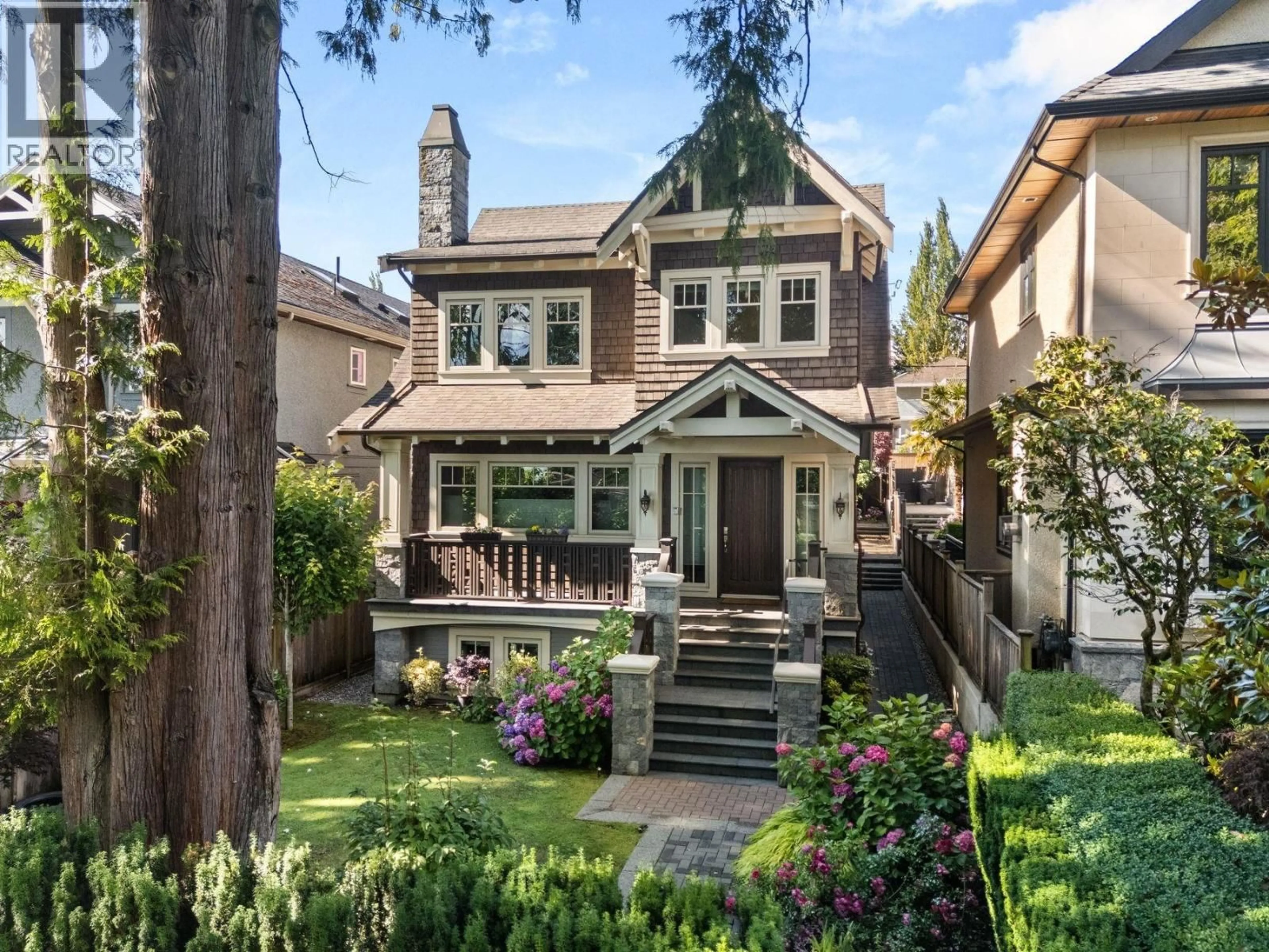 Home with brick exterior material, street for 2967 43RD AVENUE, Vancouver British Columbia V6N3J2
