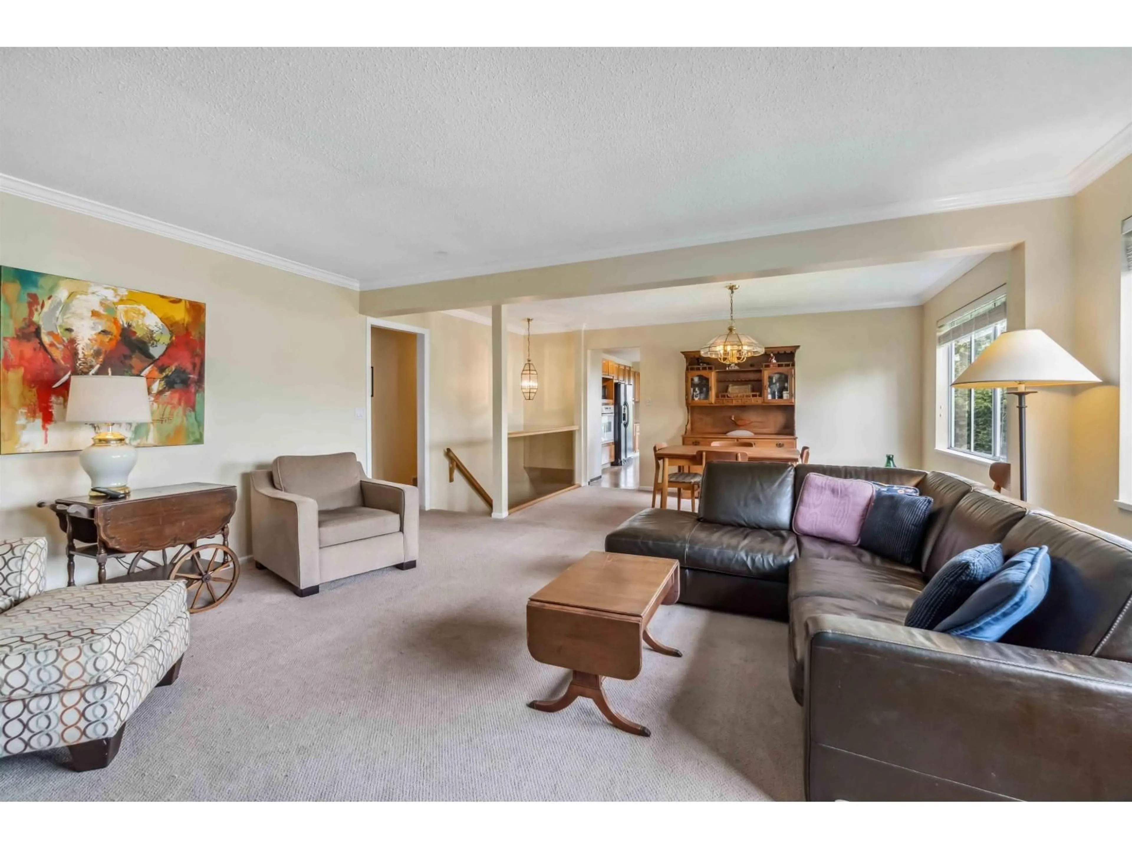 Living room with furniture, unknown for 7840 BREMRIDGE, Delta British Columbia V4C5E6