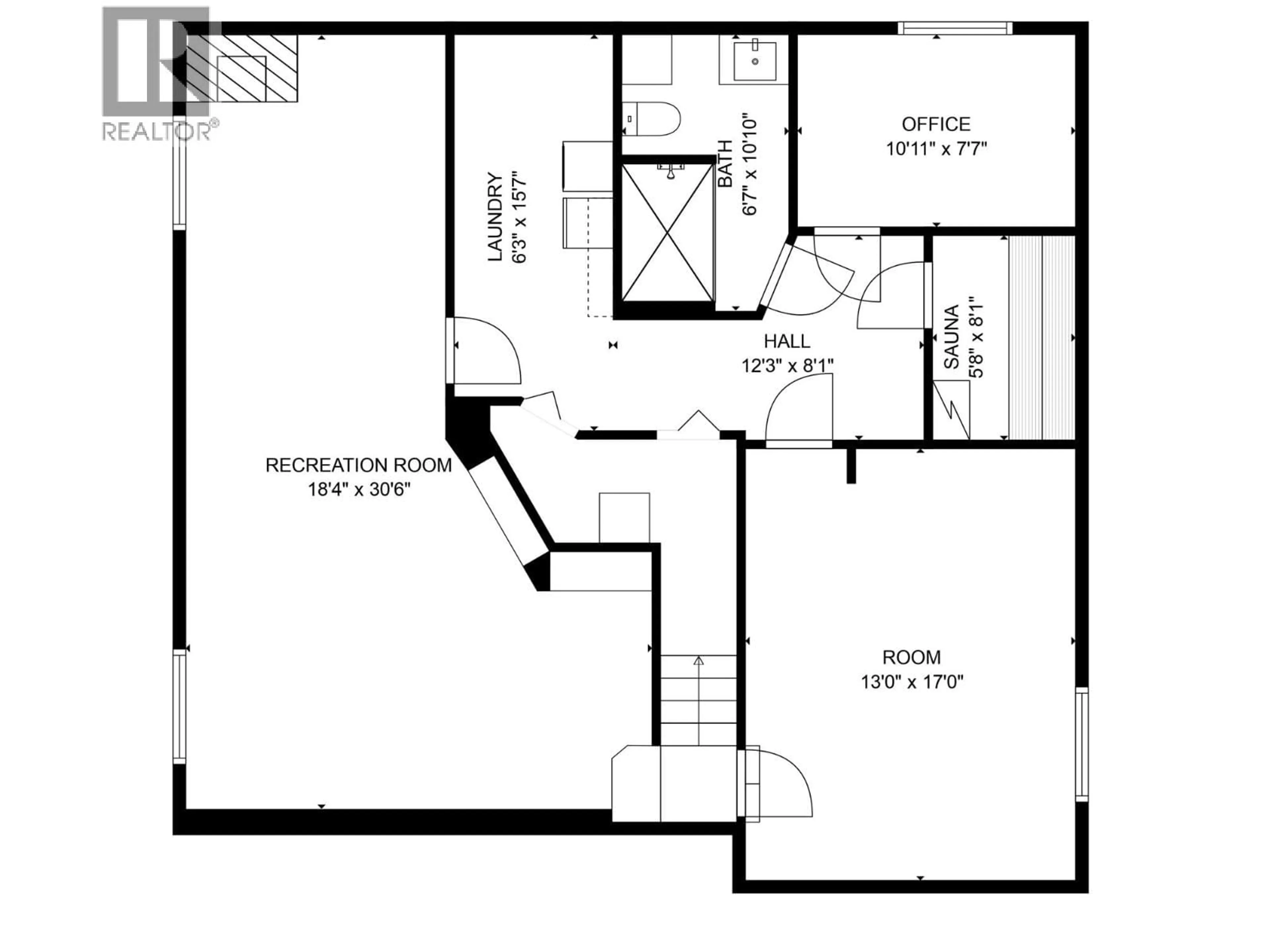 Floor plan for 8604 78A STREET, Fort St. John British Columbia V1J3B1