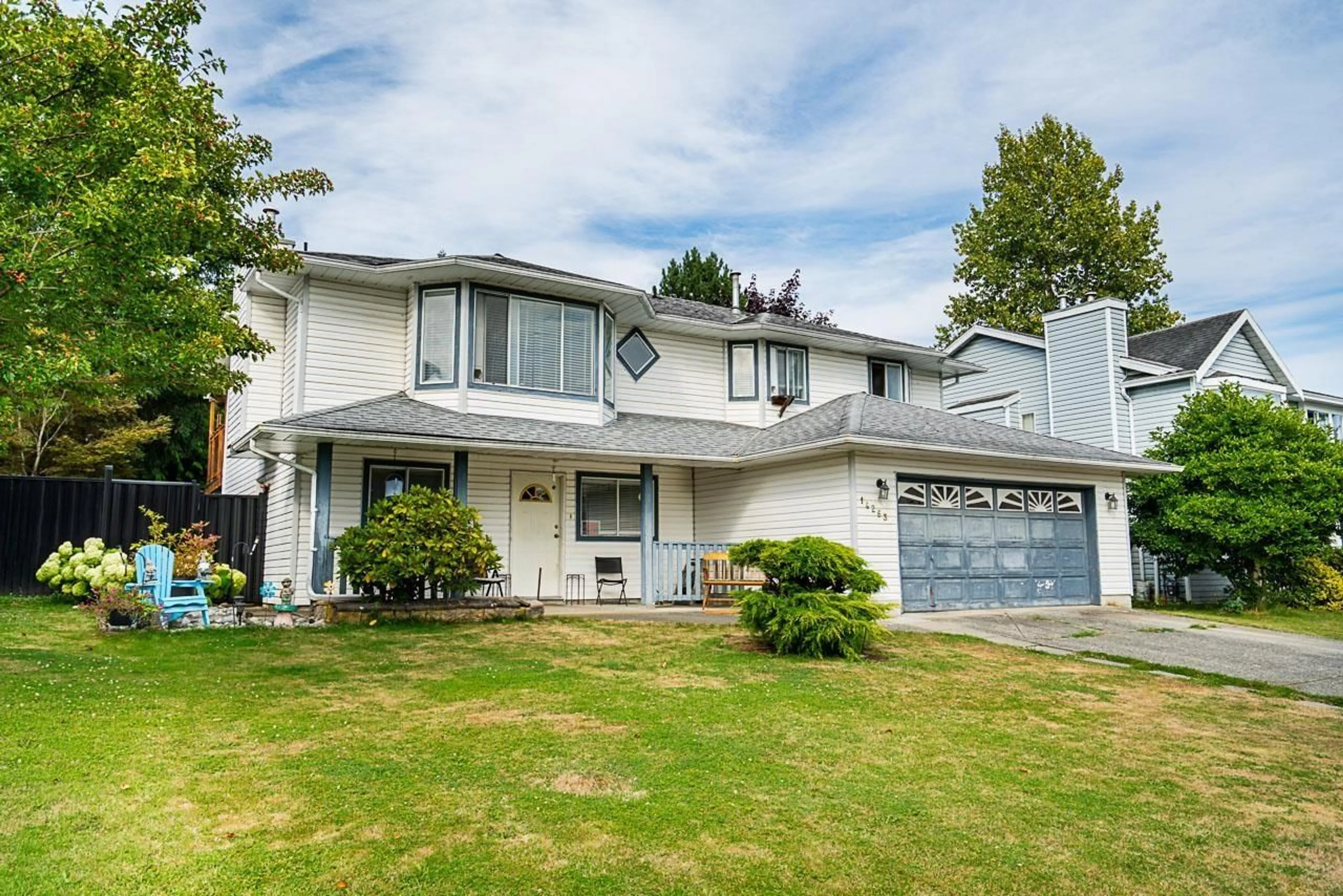 Home with vinyl exterior material, street for 14263 67, Surrey British Columbia V3W0P5