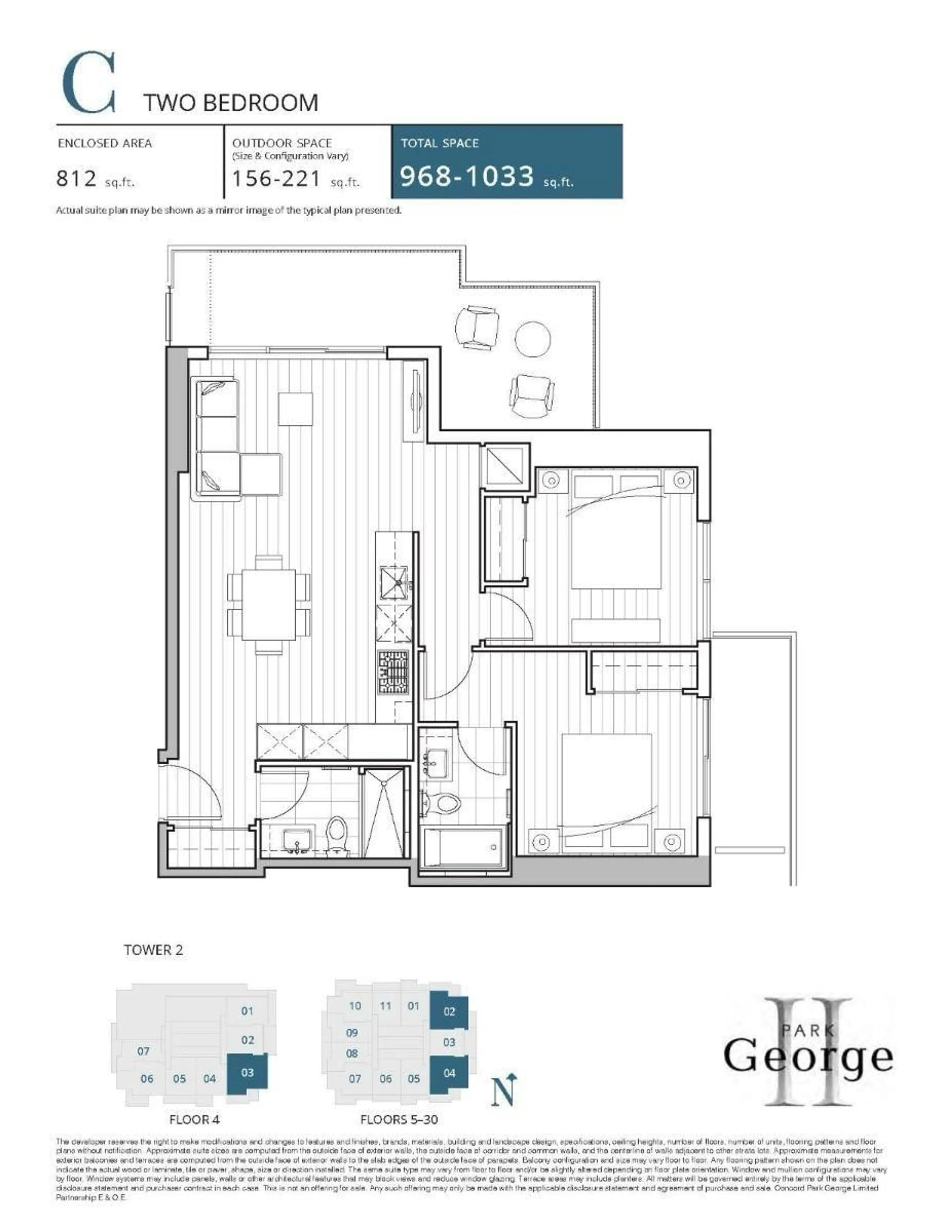 Floor plan for 1302 - 13778 100, Surrey British Columbia V3T0V3