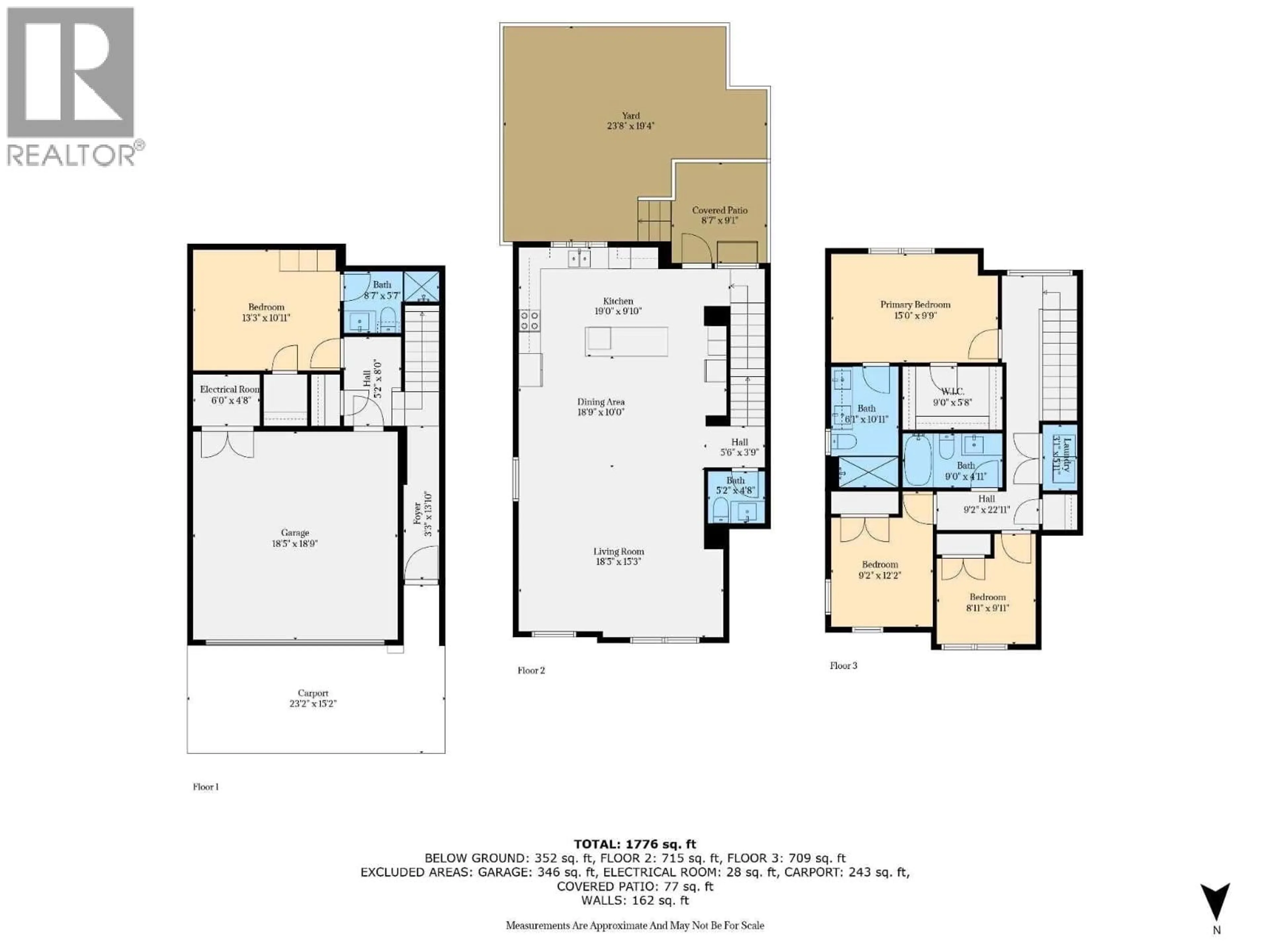 Floor plan for 13 - 23539 GILKER HILL ROAD, Maple Ridge British Columbia V2W1C8