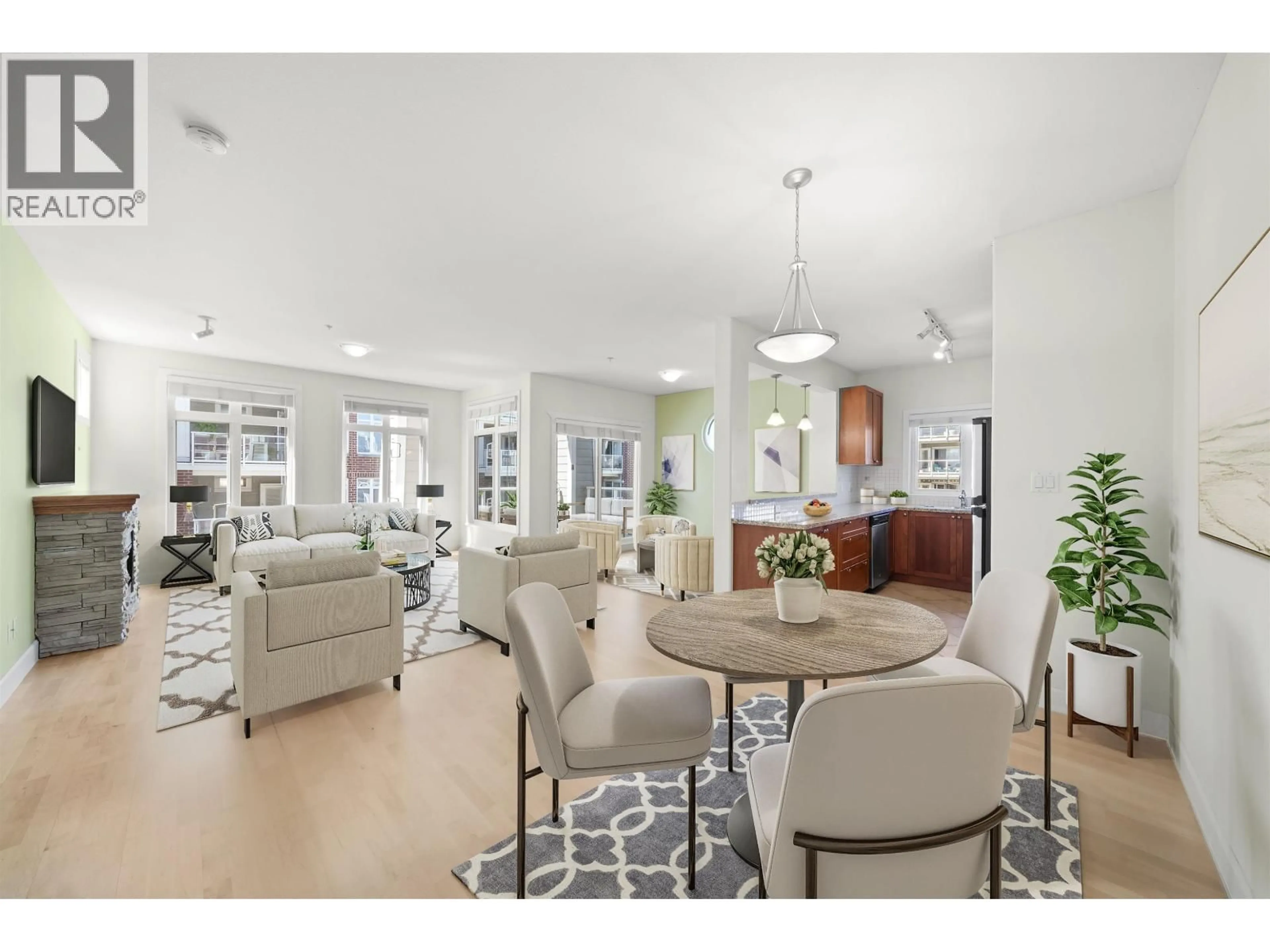 Living room with furniture, unknown for 207 - 4211 BAYVIEW STREET, Richmond British Columbia V7E6T6