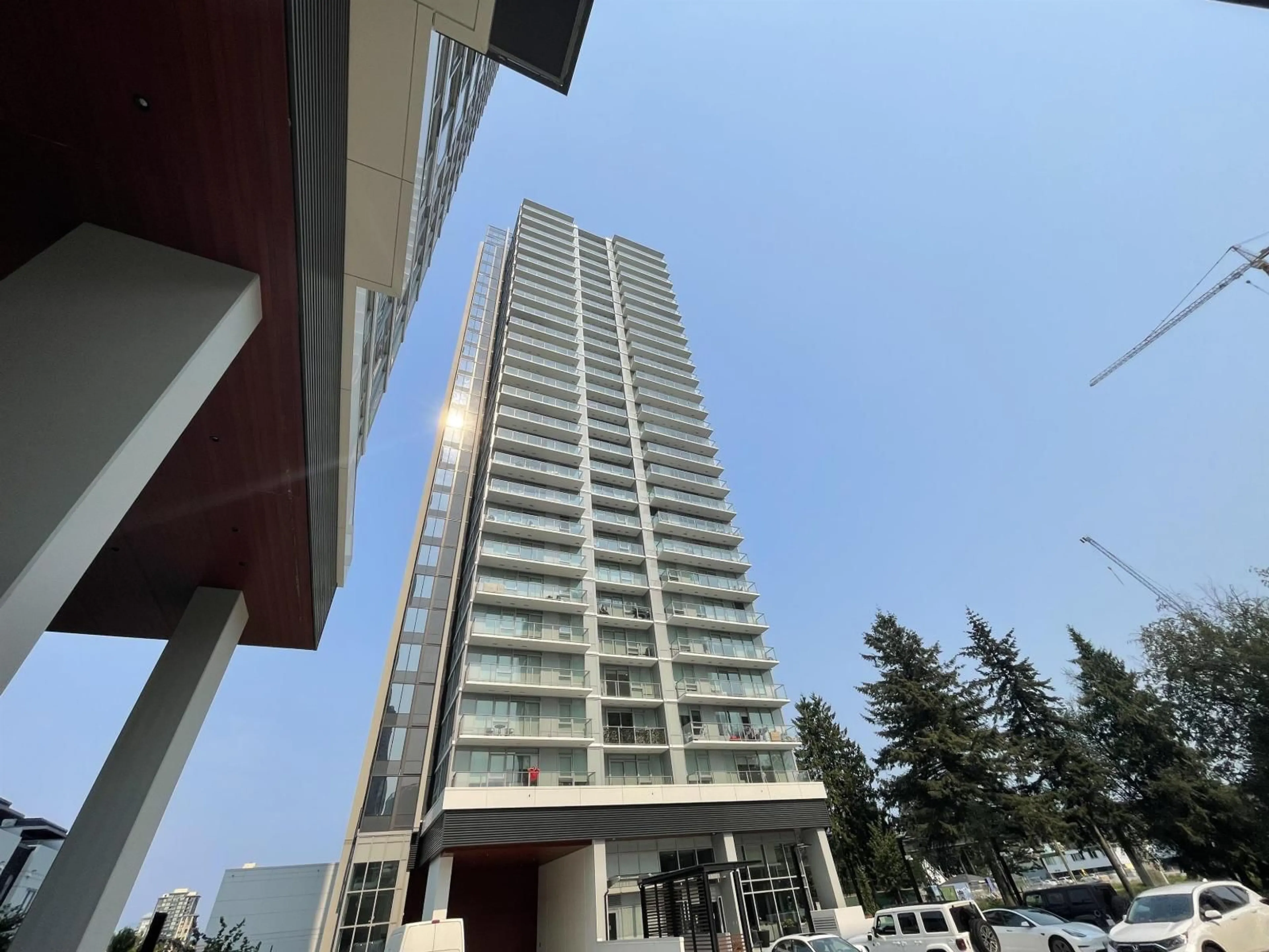 Balcony in the apartment, unknown for 1409 - 13428 105, Surrey British Columbia V3T0S6