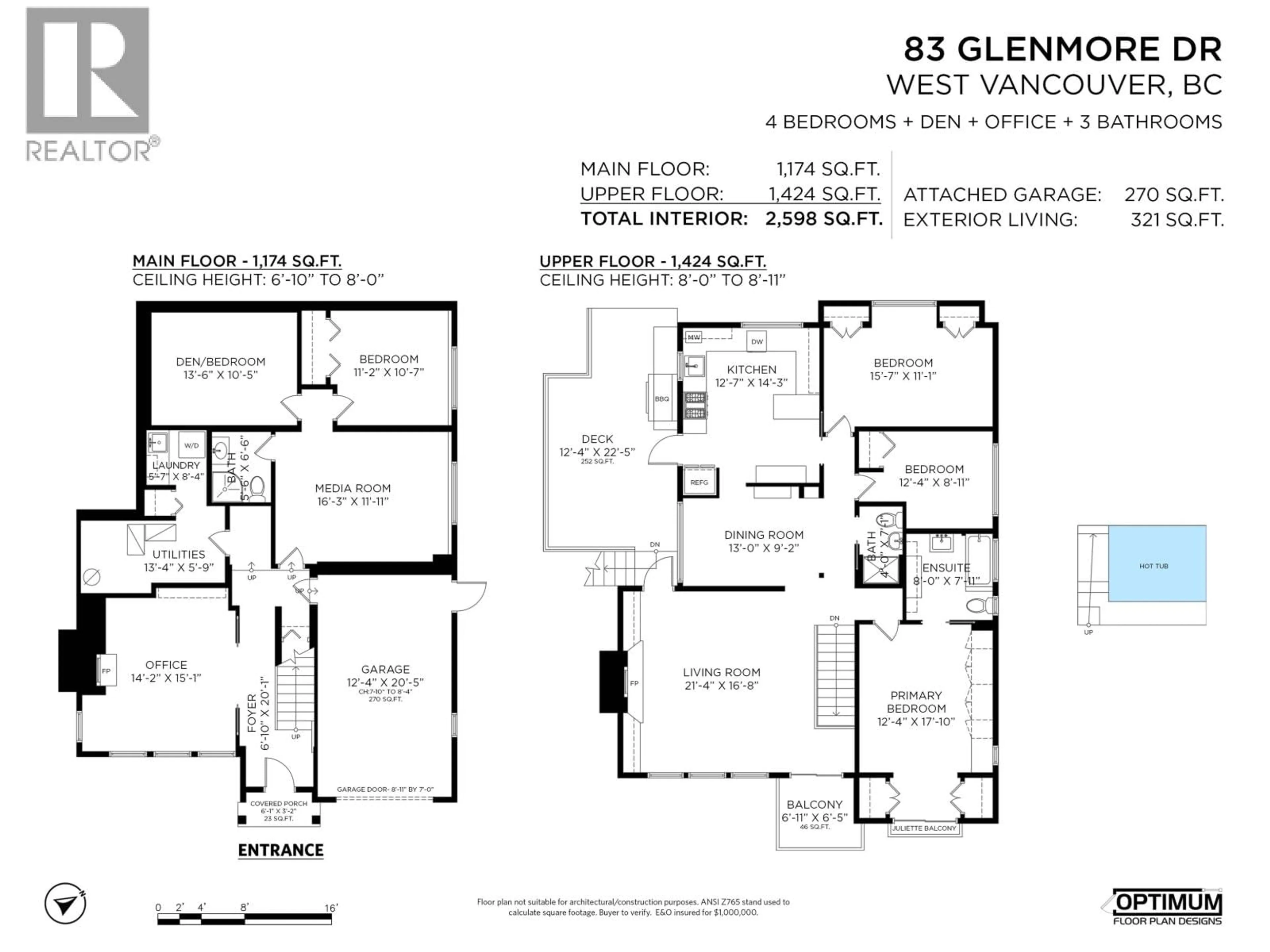 Floor plan for 83 GLENMORE DRIVE, West Vancouver British Columbia V7S1A9