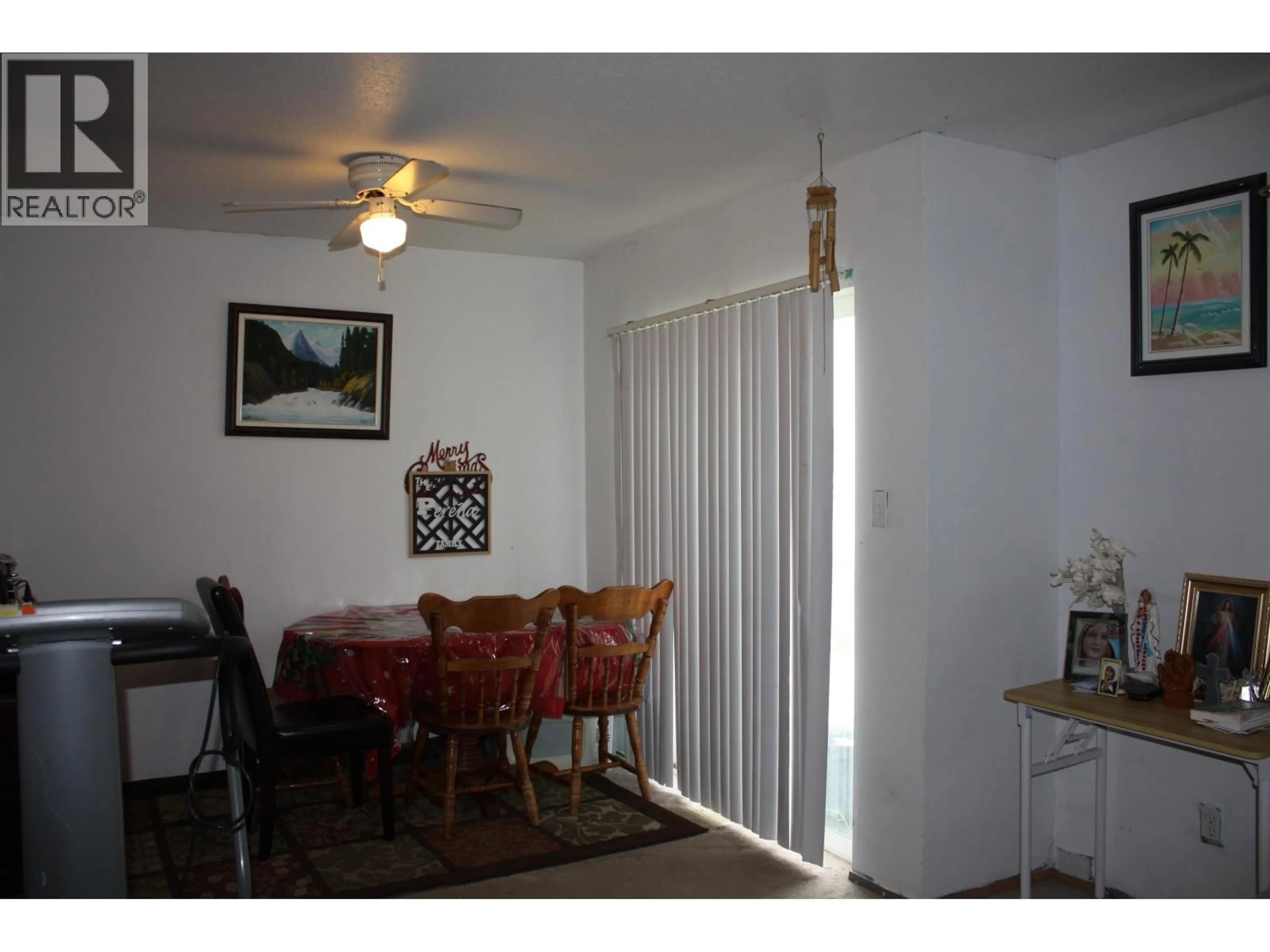 Dining room, wood/laminate floor for 106 - 9019 86 STREET, Fort St. John British Columbia V1J6X4