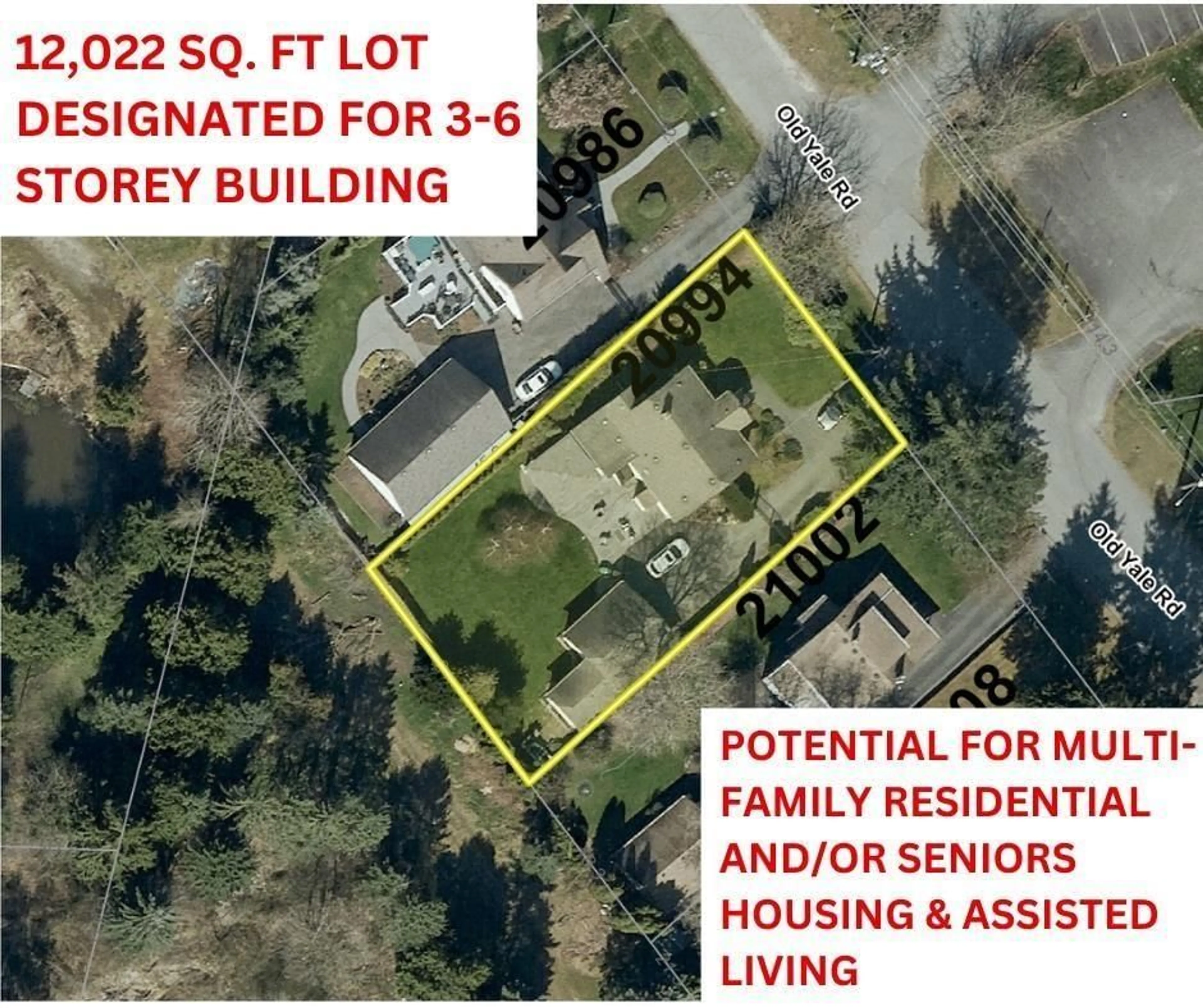 A pic from outside/outdoor area/front of a property/back of a property/a pic from drone, building for 20994 OLD YALE, Langley British Columbia V3A4M5