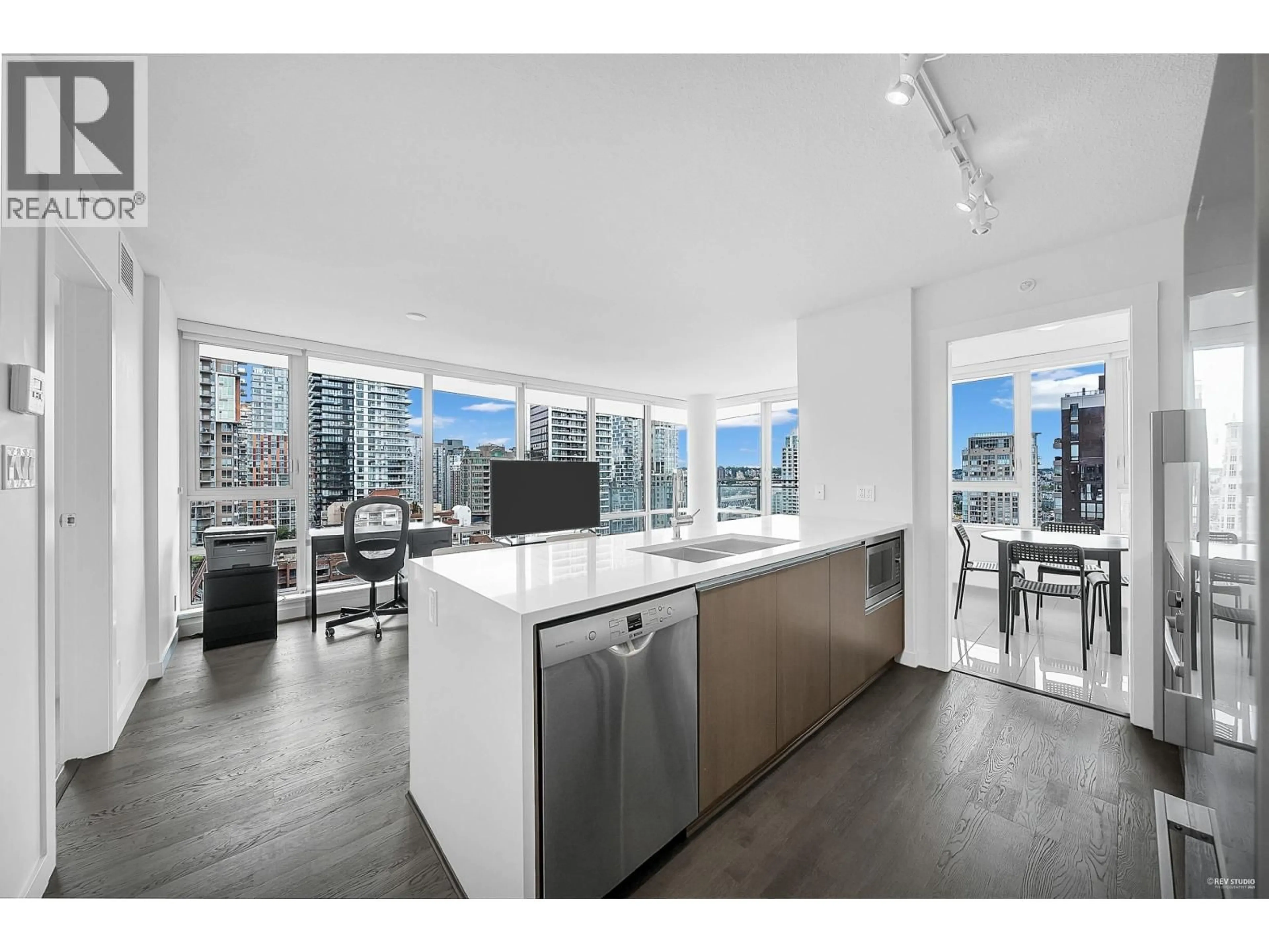 Open concept kitchen, unknown for 1606 - 1009 HARWOOD STREET, Vancouver British Columbia V6E0C2