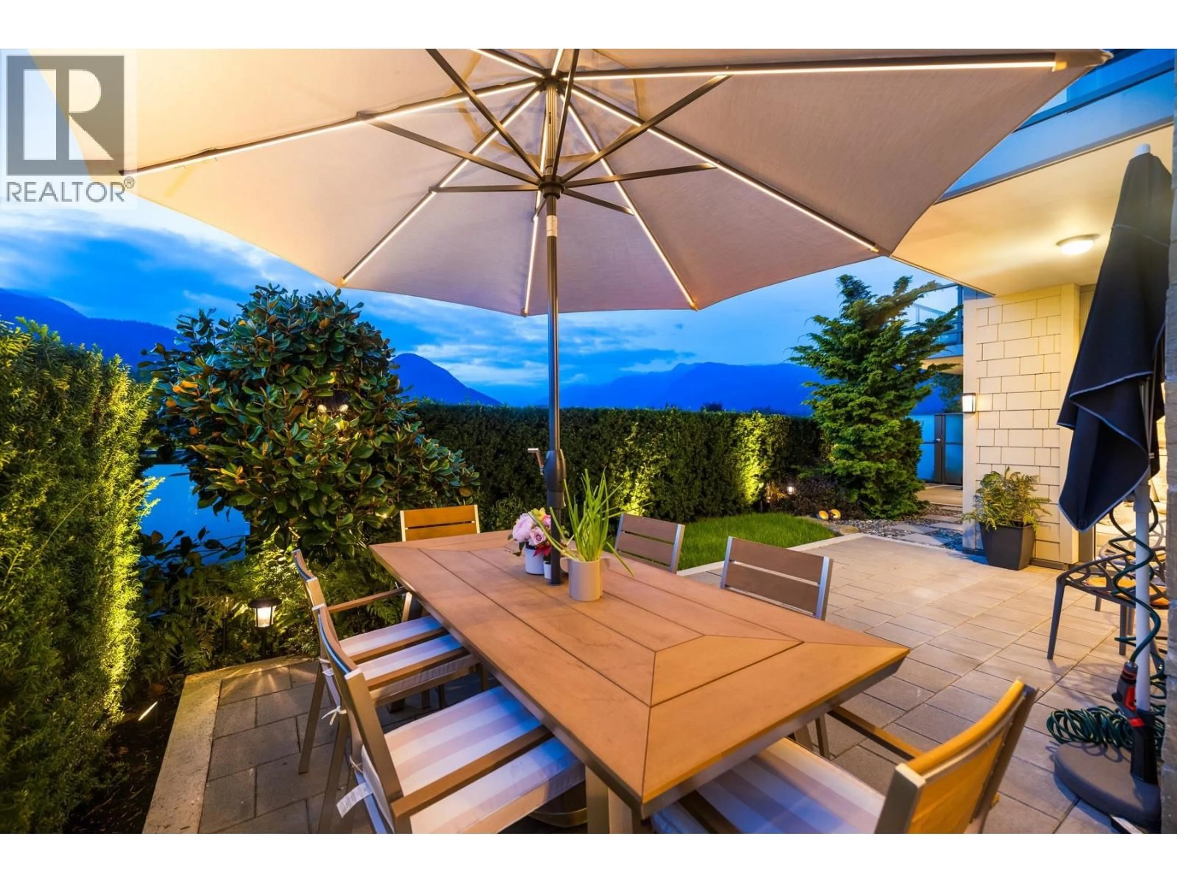 Patio, mountain view for 205 - 2780 VALLEY CENTRE AVENUE, North Vancouver British Columbia V7J0C4