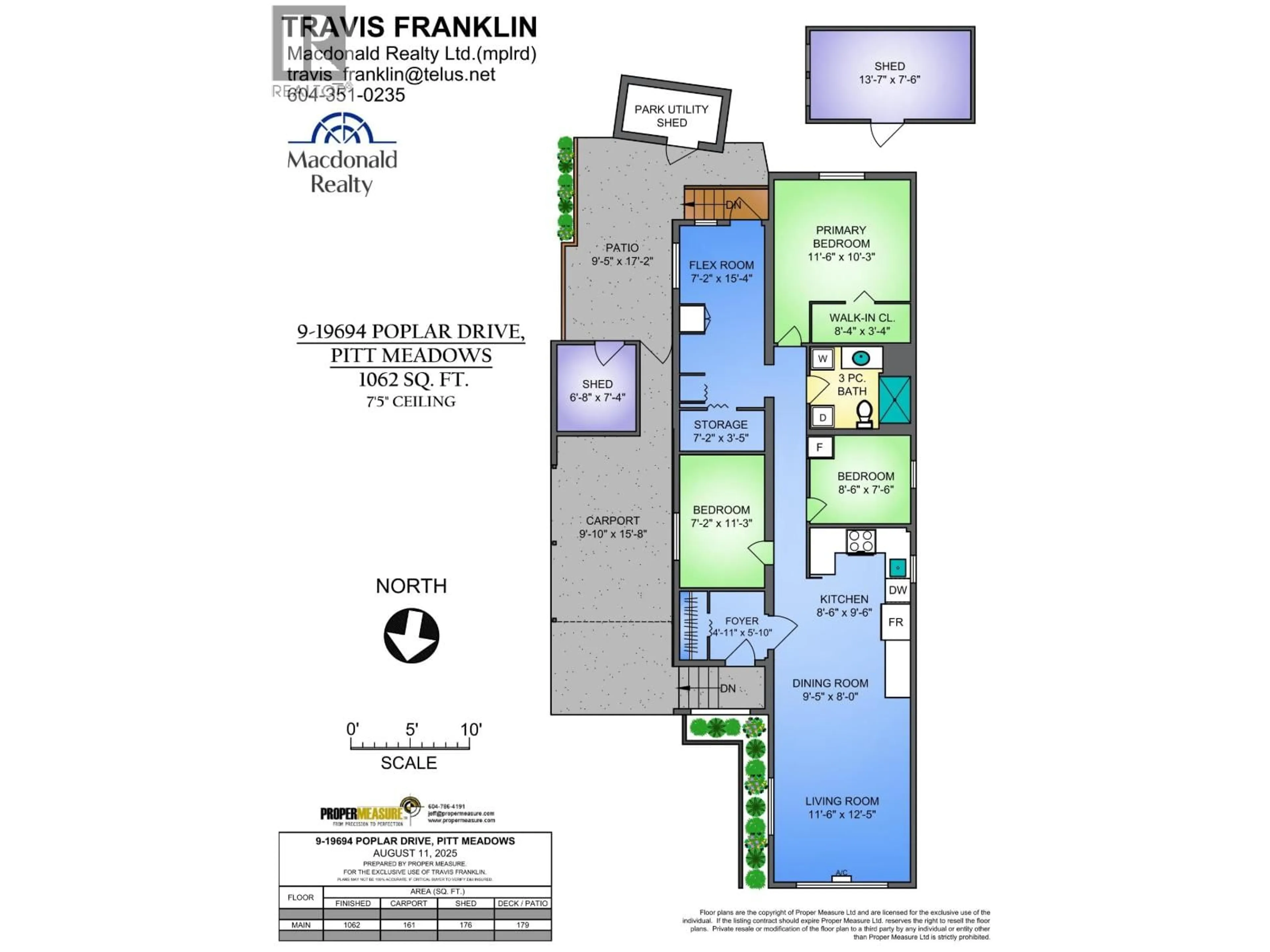 Floor plan for 9 - 19694 POPLAR PLACE, Pitt Meadows British Columbia V3Y1Z3