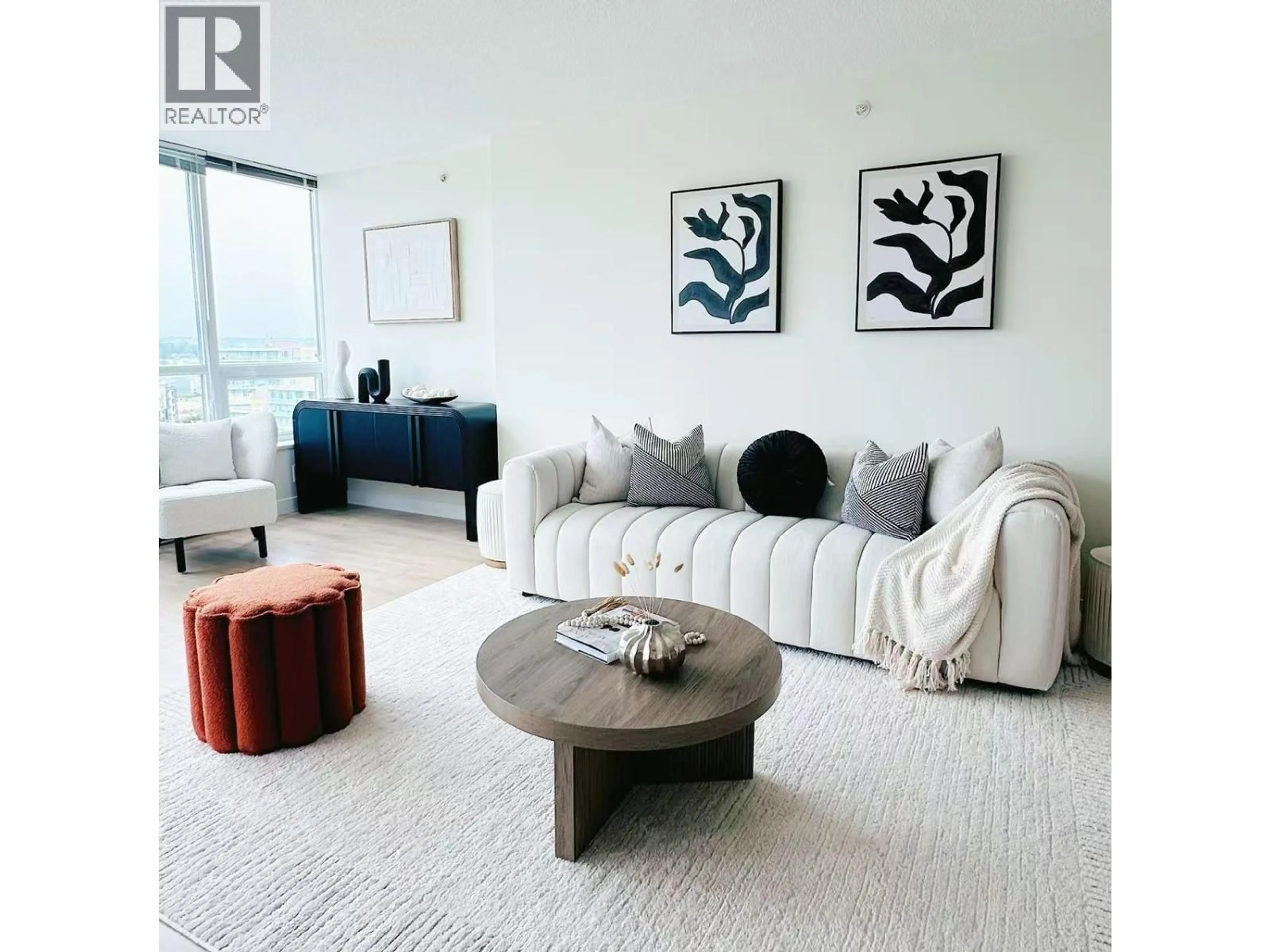 Living room with furniture, unknown for 1506 - 7555 ALDERBRIDGE WAY, Richmond British Columbia V6X4L3