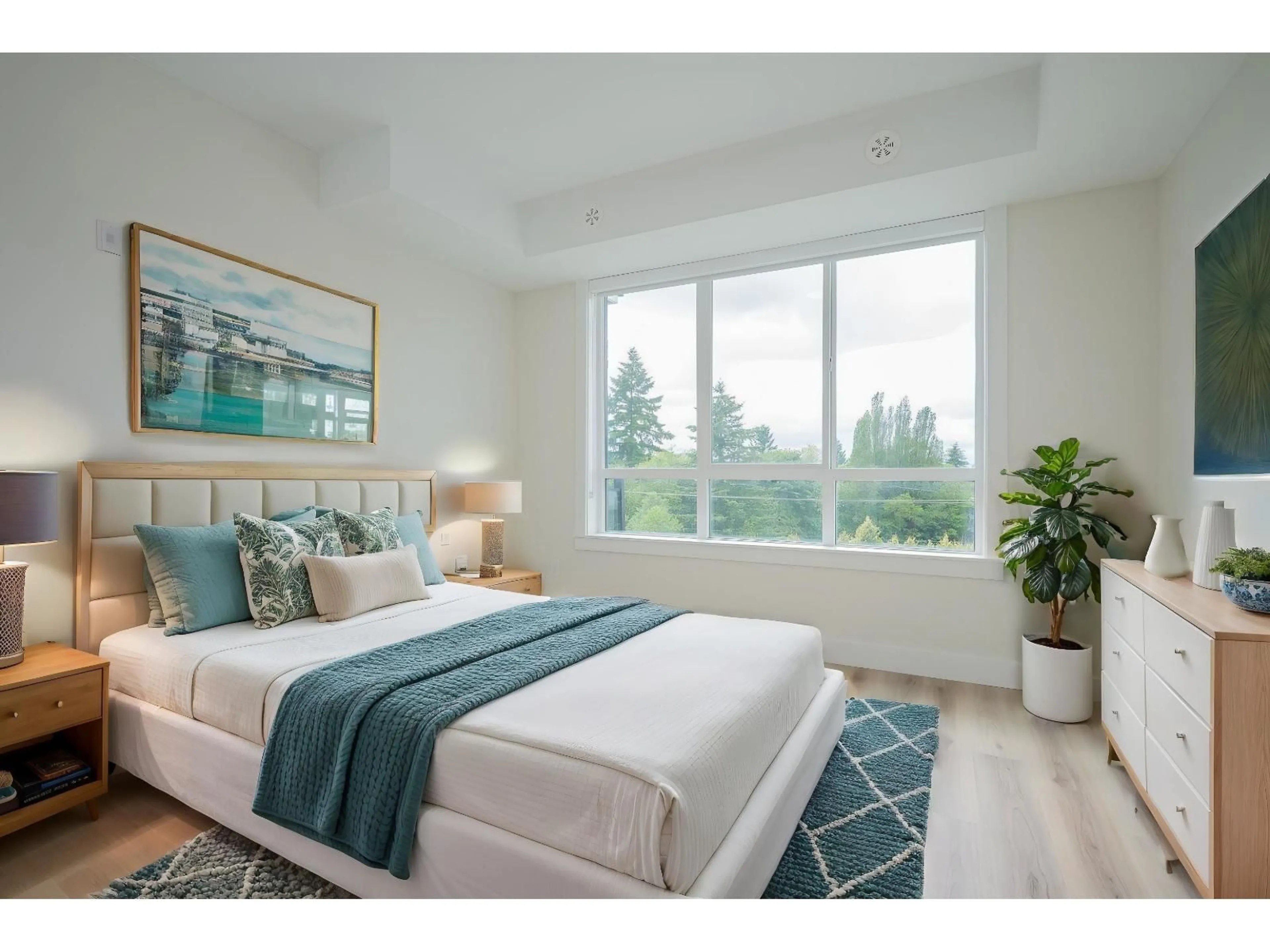Bedroom with bed, unknown for 402 - 6285 KING GEORGE, Surrey British Columbia V3X0L3