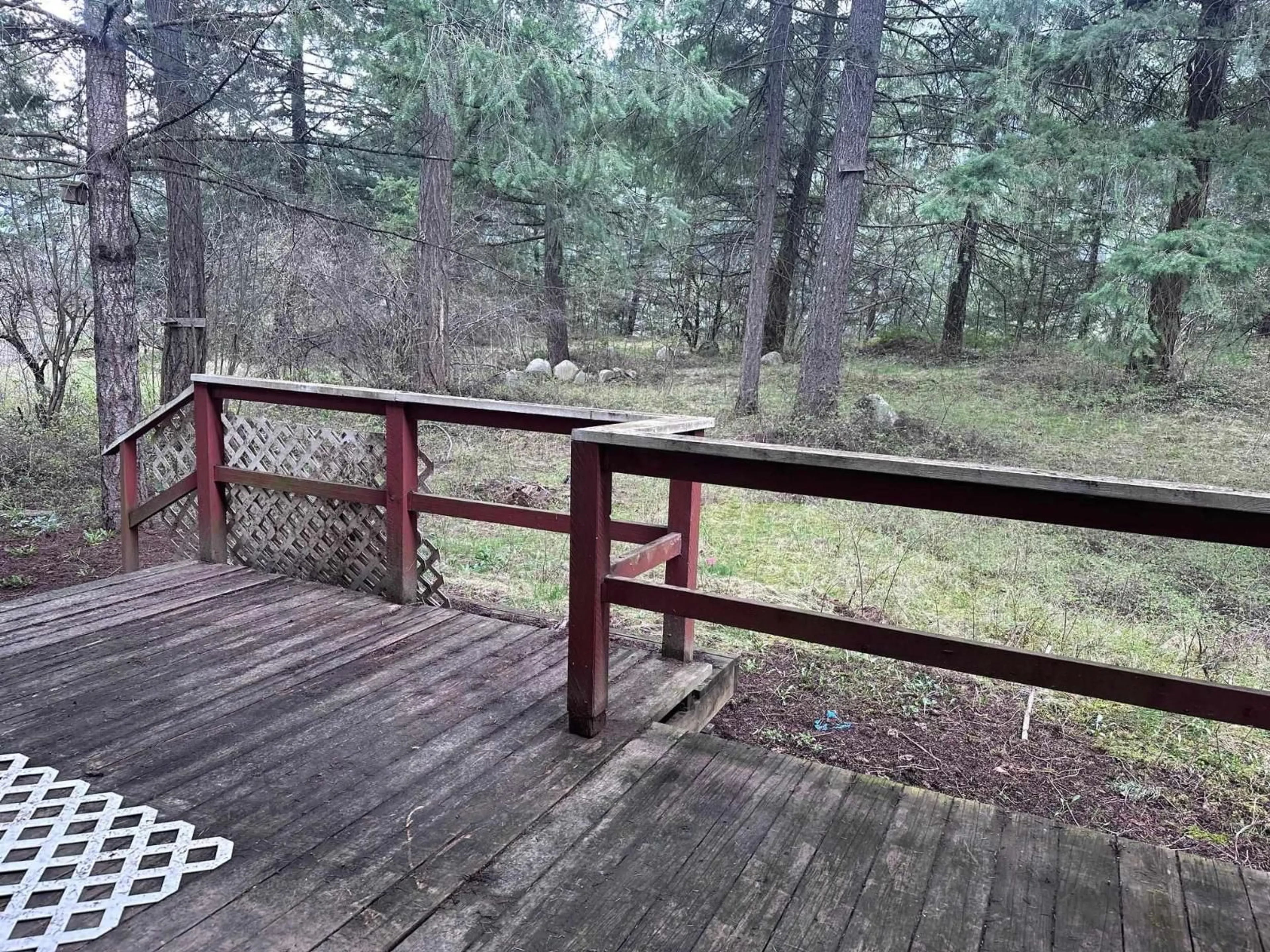 Patio, forest/trees view for 50595 SLANZI ROAD, Boston Bar / Lytton British Columbia V0K1C0