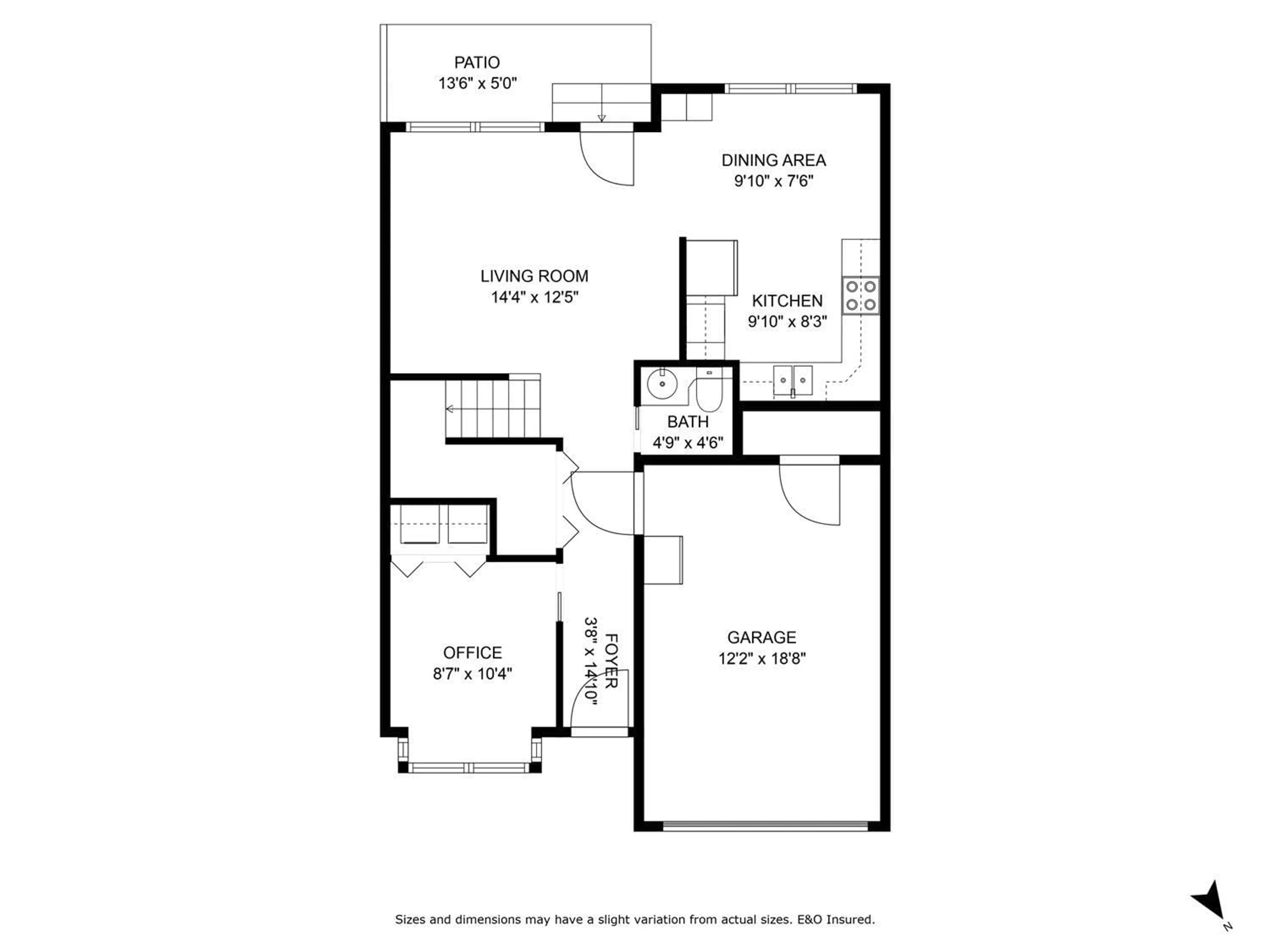 Floor plan for 2 - 1656 AGASSIZ-ROSEDALE HIGHWAY NO 9 HIGHWAY, Agassiz British Columbia V0M1A4