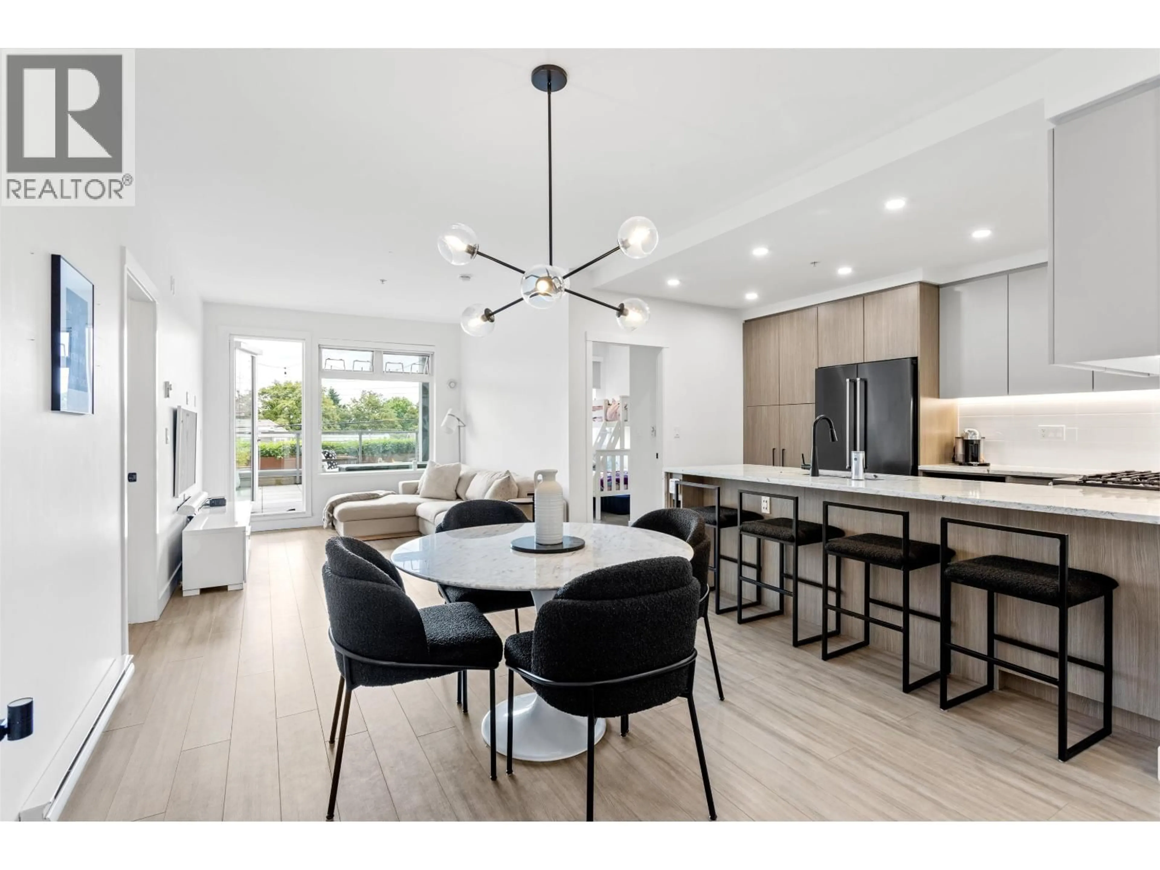 Open concept kitchen, unknown for 201 - 2408 GRANT STREET, Vancouver British Columbia V5K3G4