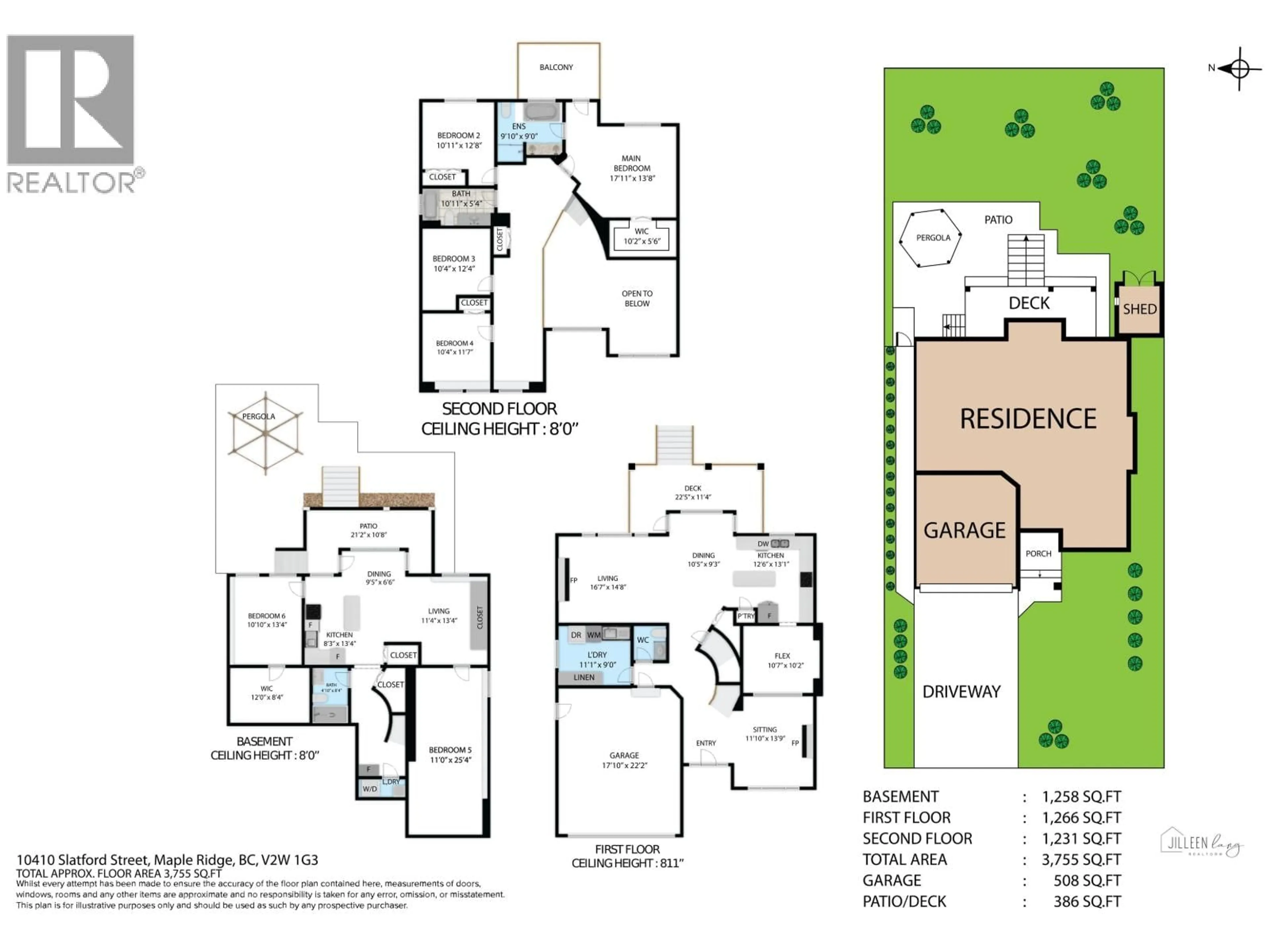 Floor plan for 10410 SLATFORD STREET, Maple Ridge British Columbia V2W1G3