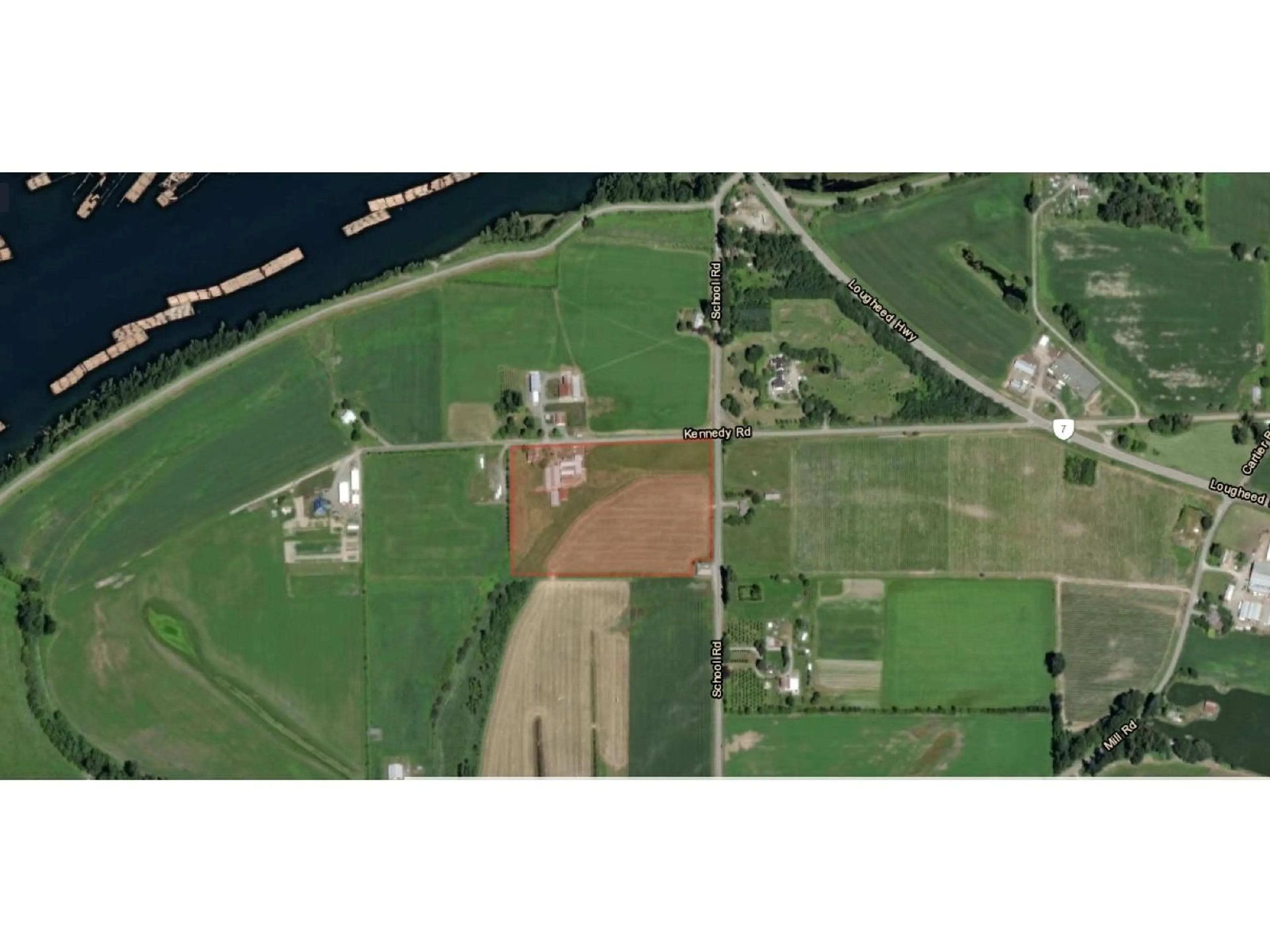 A pic from outside/outdoor area/front of a property/back of a property/a pic from drone, unknown for 458 KENNEDY ROAD, Harrison Mills British Columbia V0M1L0