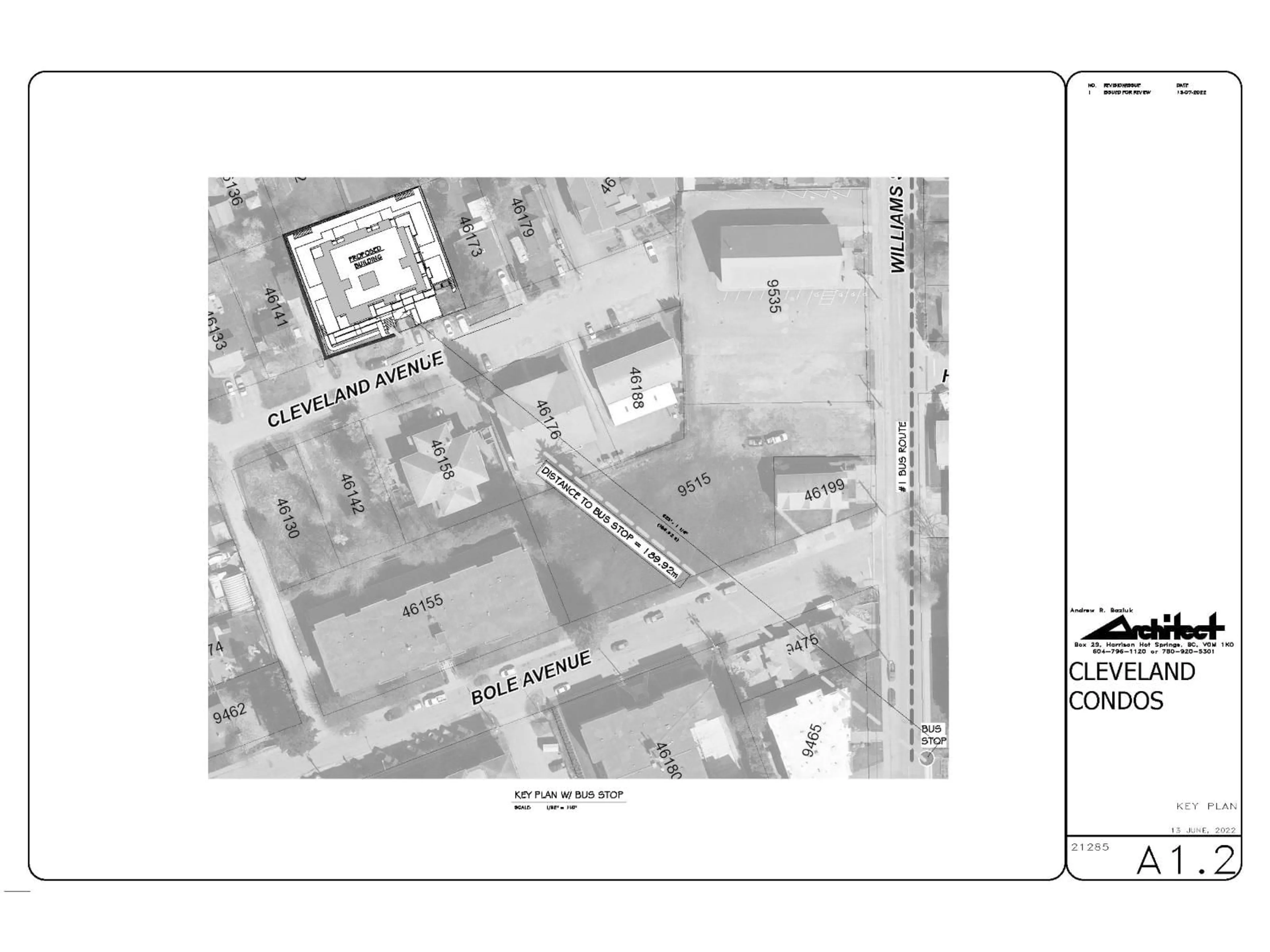 Picture of a map for 46153 CLEVELAND AVENUE, Chilliwack British Columbia V2P2X5