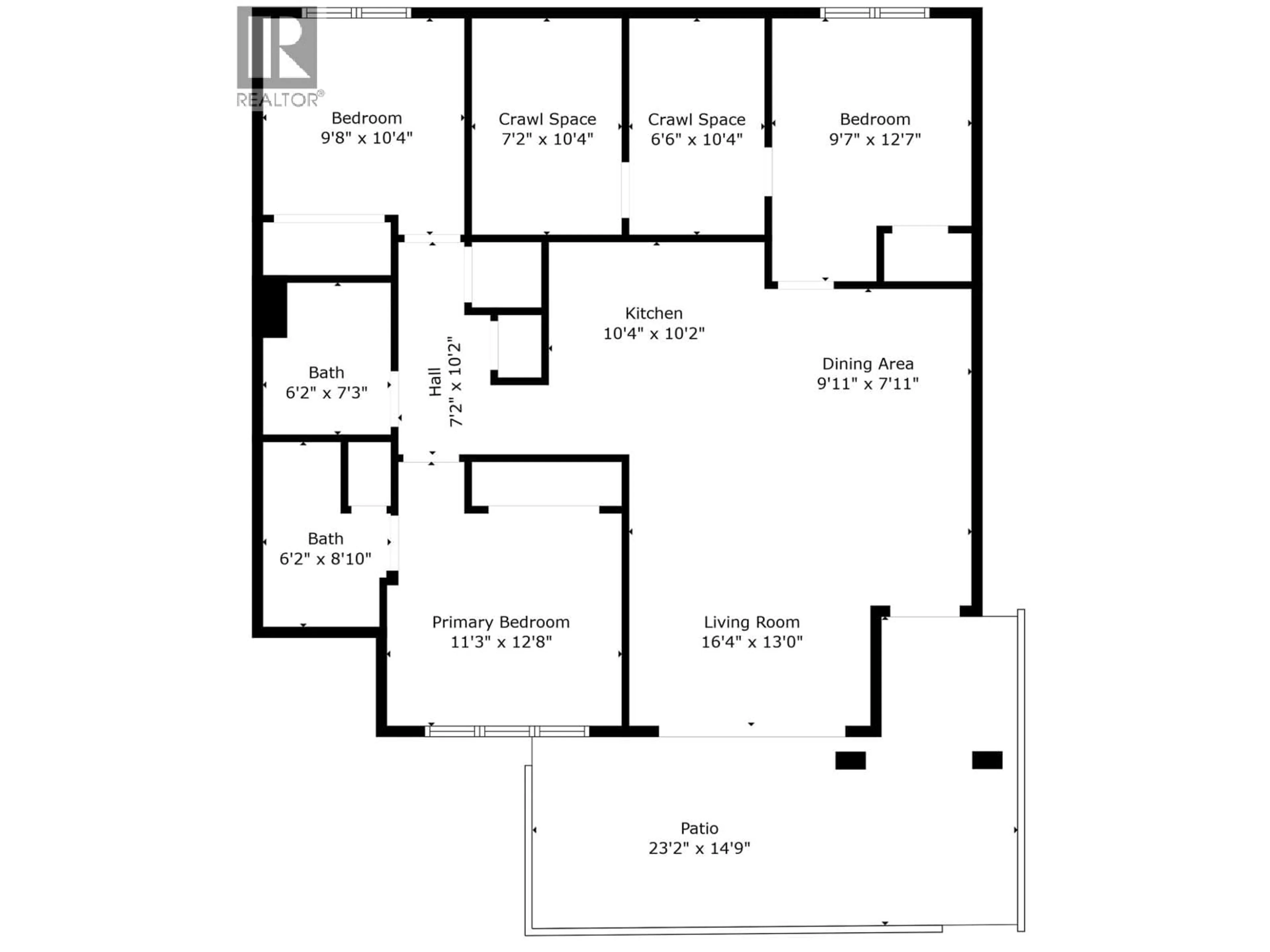 Floor plan for 106 - 7131 17TH AVENUE, Burnaby British Columbia V3N1K8
