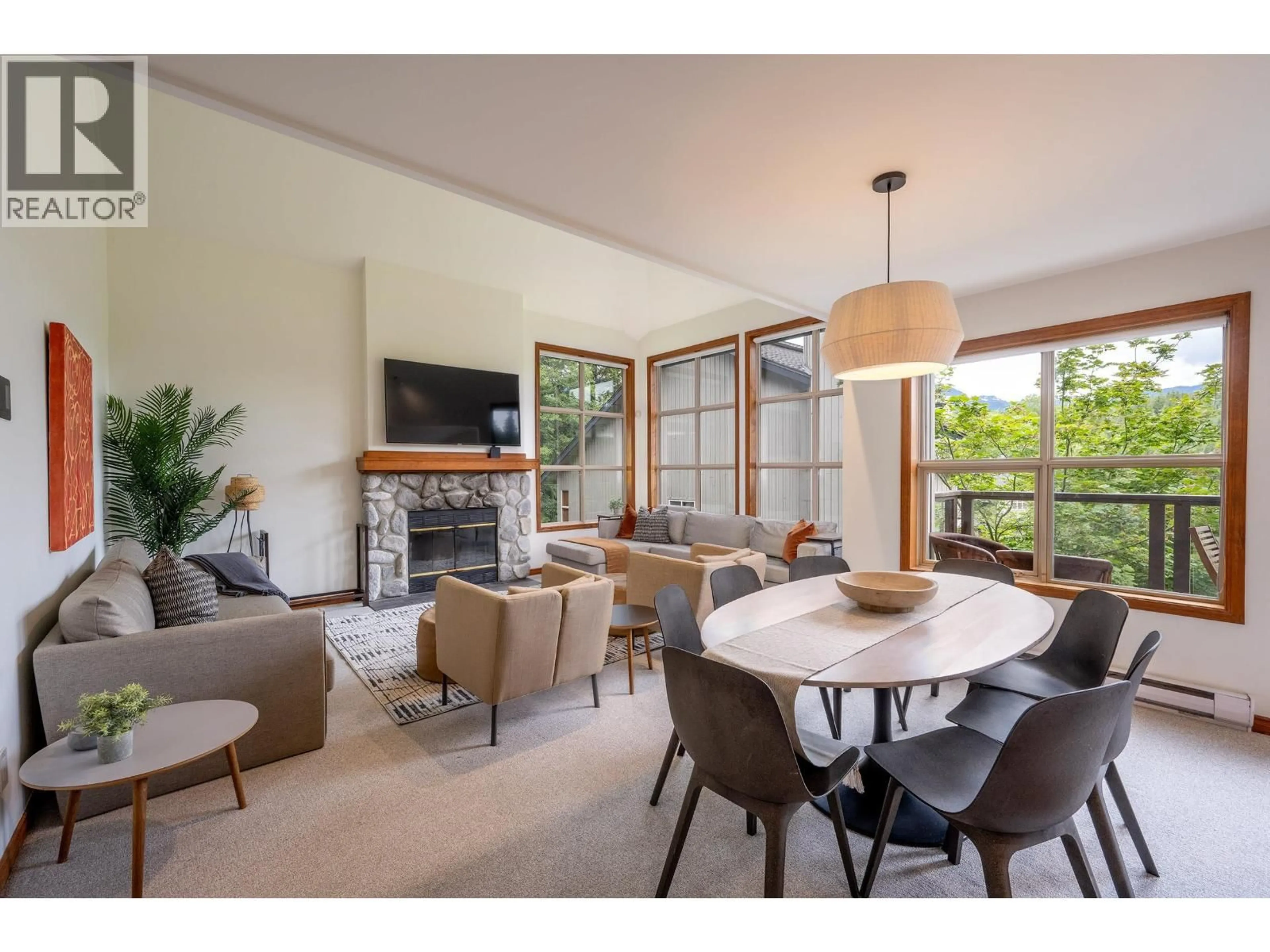 Living room with furniture, unknown for 33 - 4644 BLACKCOMB WAY, Whistler British Columbia V8E0H2
