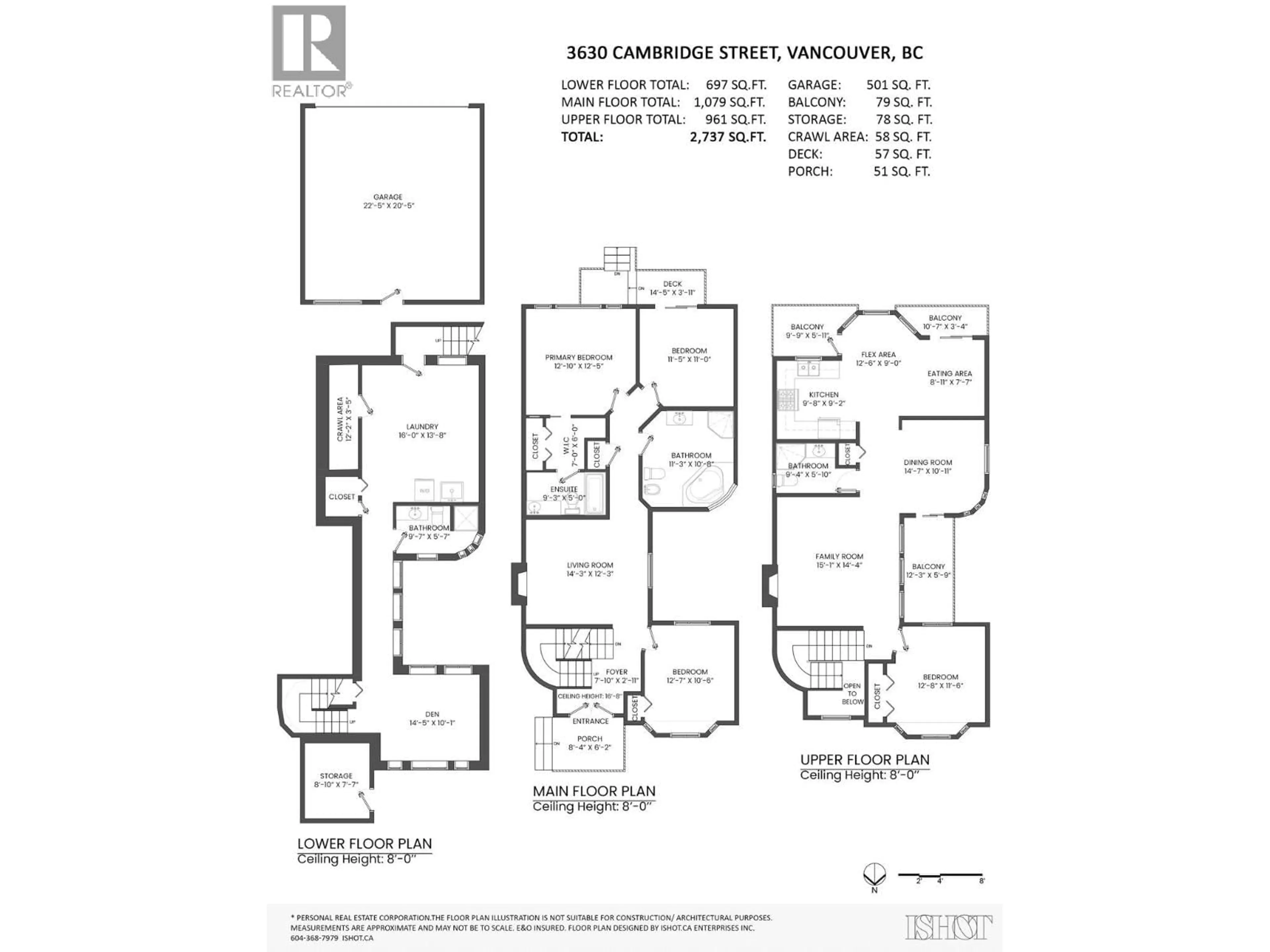 Floor plan for 3630 CAMBRIDGE STREET, Vancouver British Columbia V5K1M6