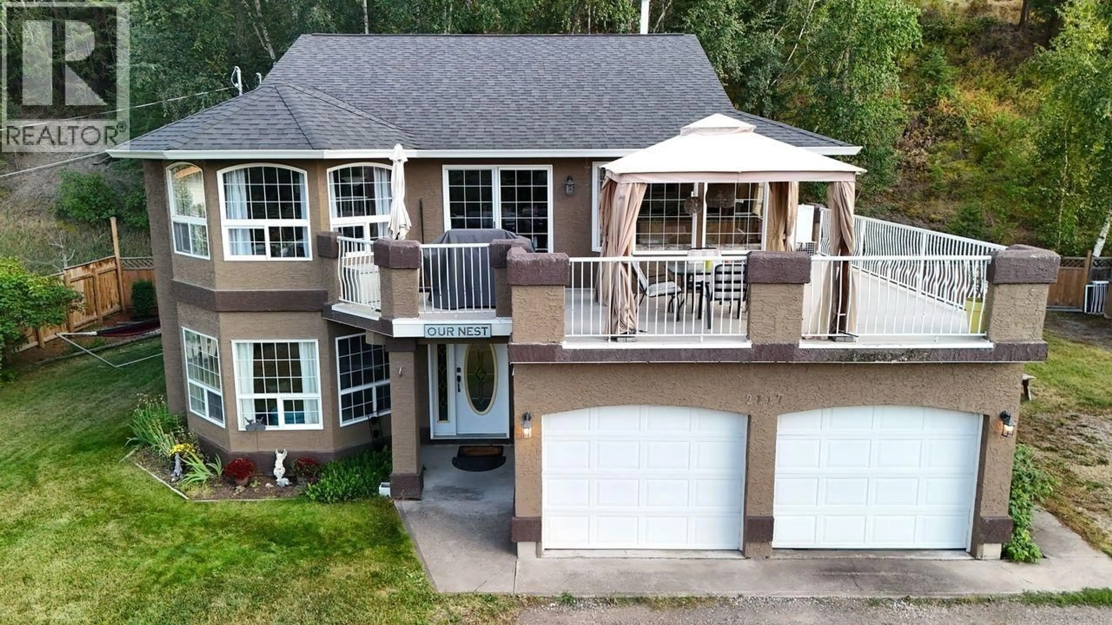 A pic from outside/outdoor area/front of a property/back of a property/a pic from drone, street for 2117 KINGLET ROAD, Williams Lake British Columbia V2G5G3
