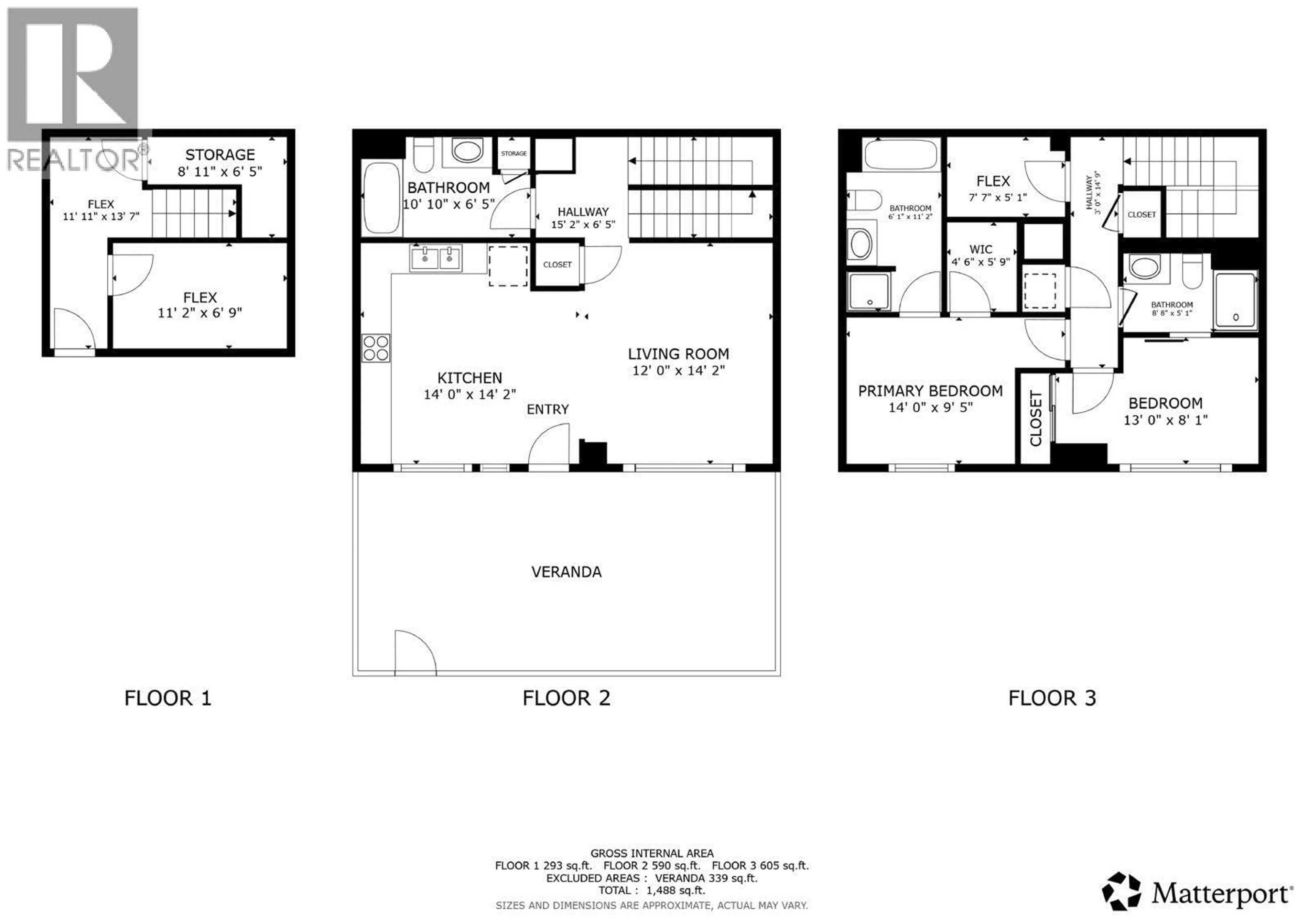Floor plan for 3482 MARINE WAY, Vancouver British Columbia V5S0H1