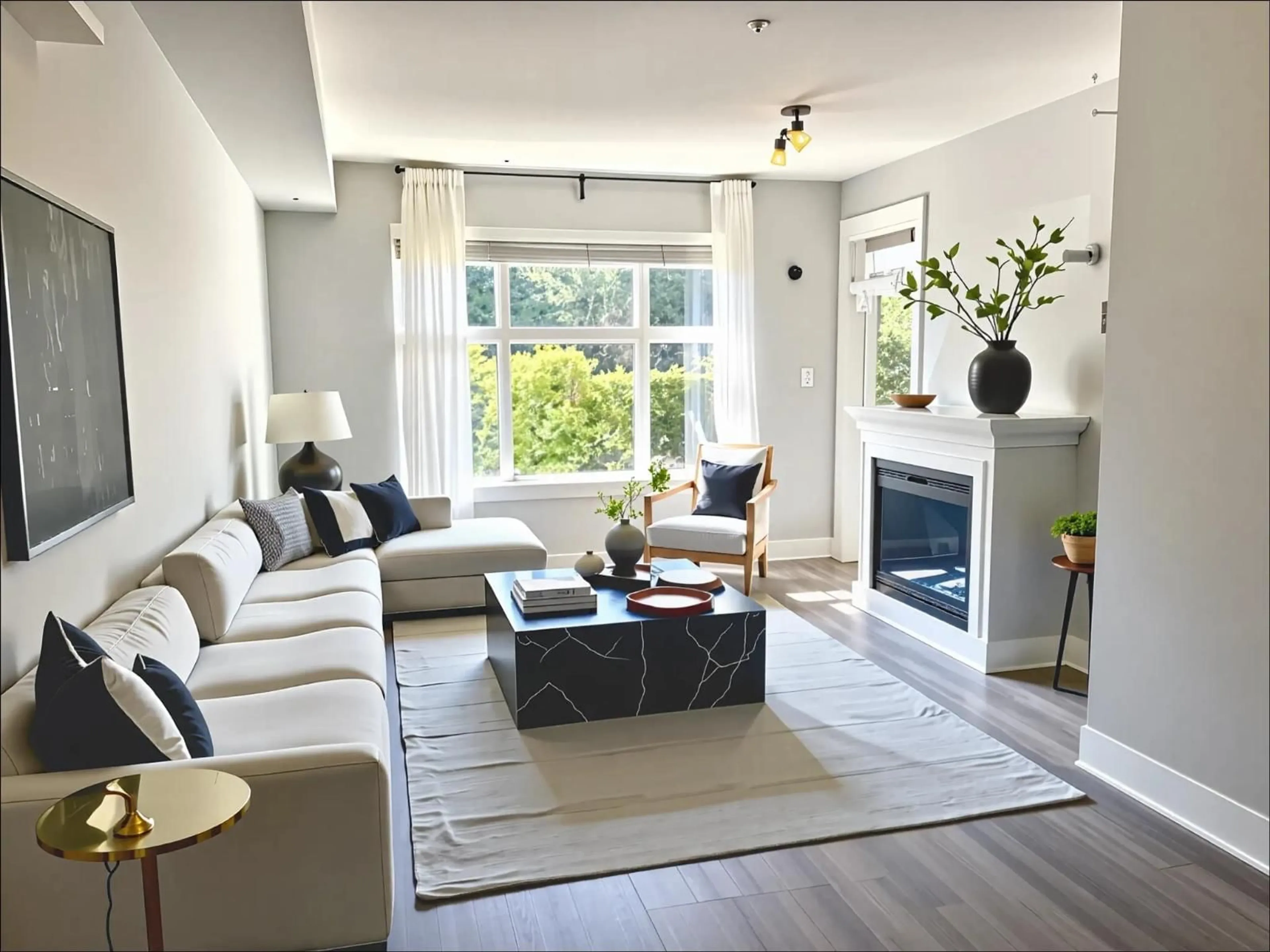 Living room with furniture, unknown for 105 - 2515 PARK, Abbotsford British Columbia V2S0B2