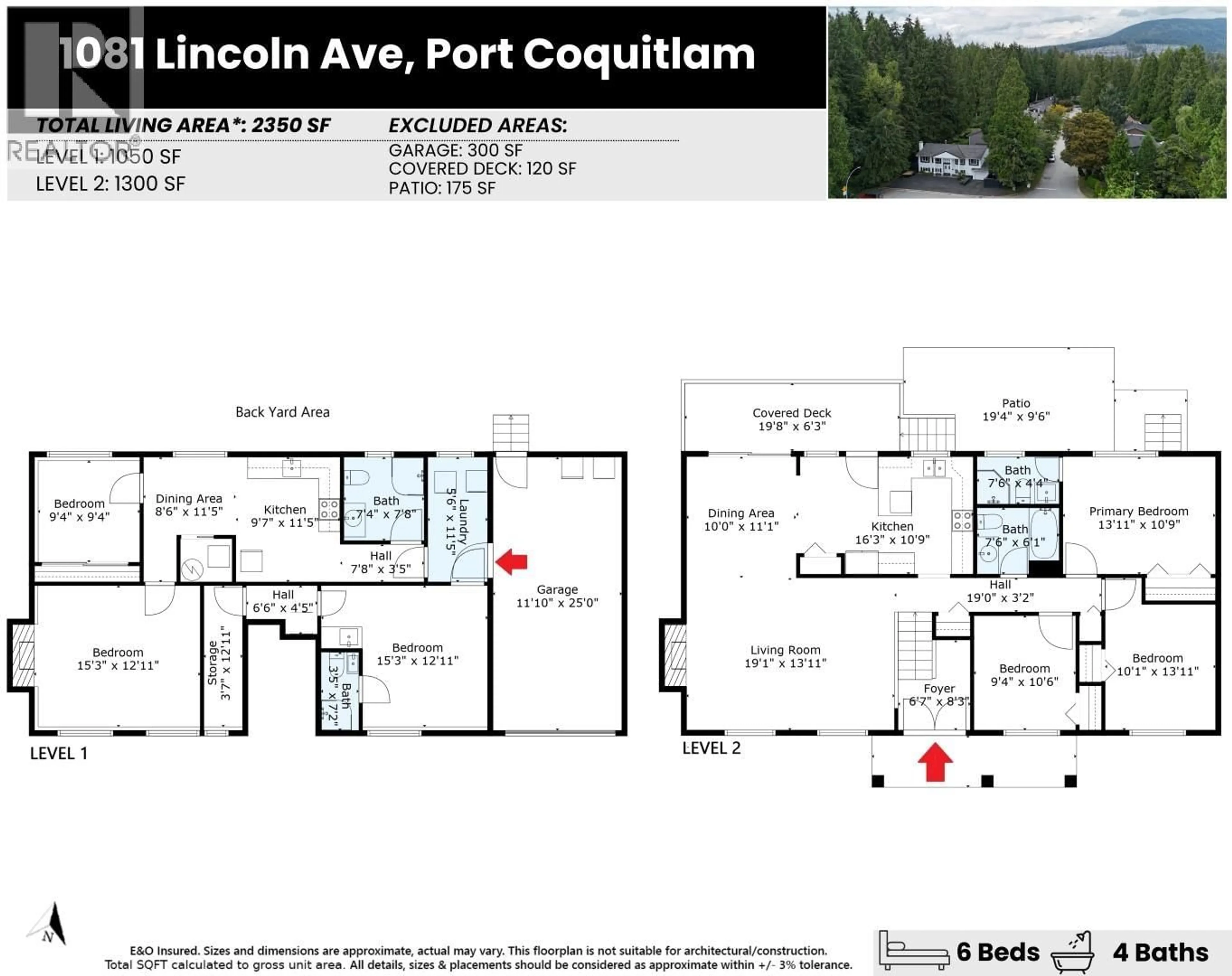 Floor plan for 1081 LINCOLN AVENUE, Port Coquitlam British Columbia V3B4Z5
