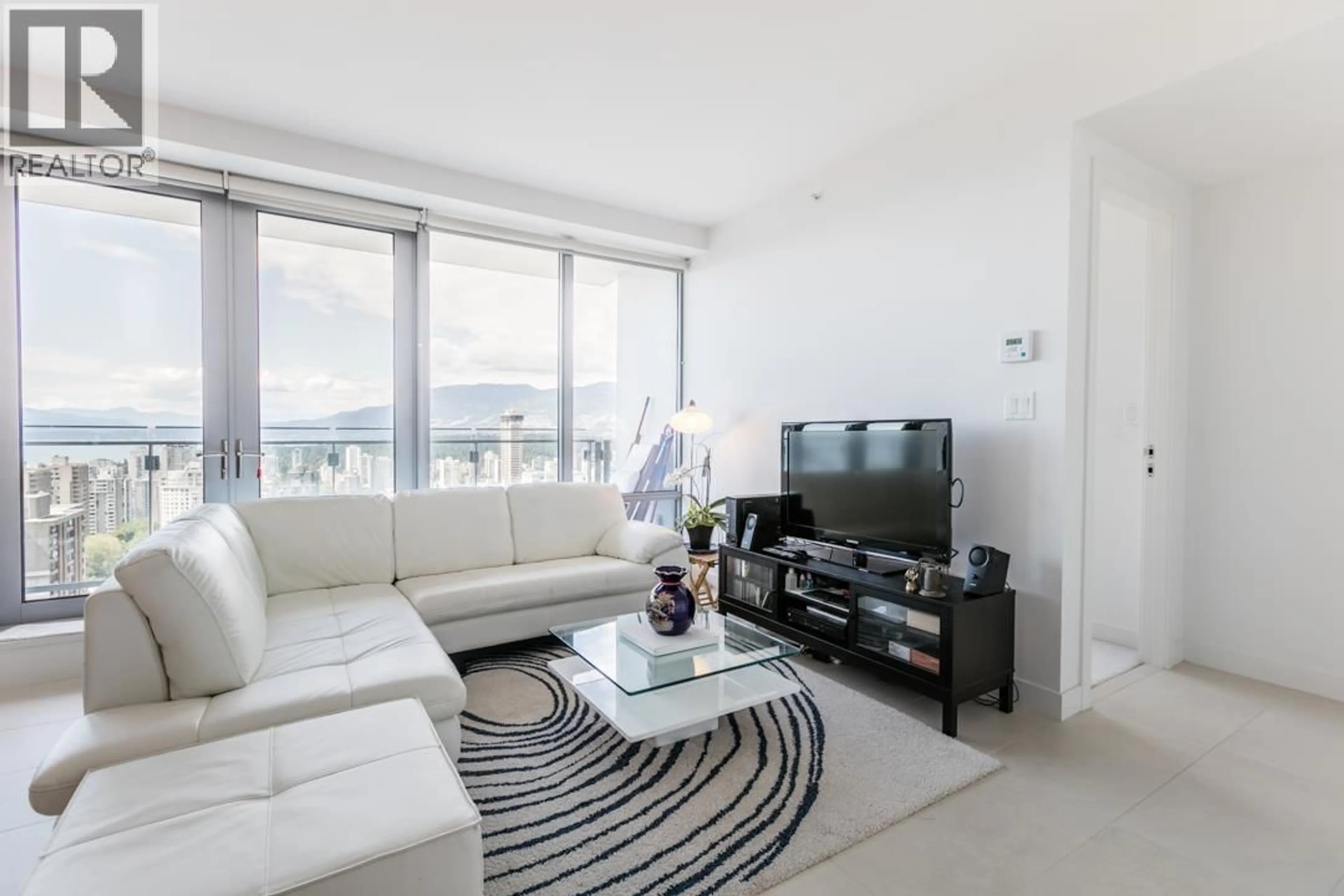 Living room with furniture, unknown for 3005 - 1028 BARCLAY STREET, Vancouver British Columbia V6E0B1