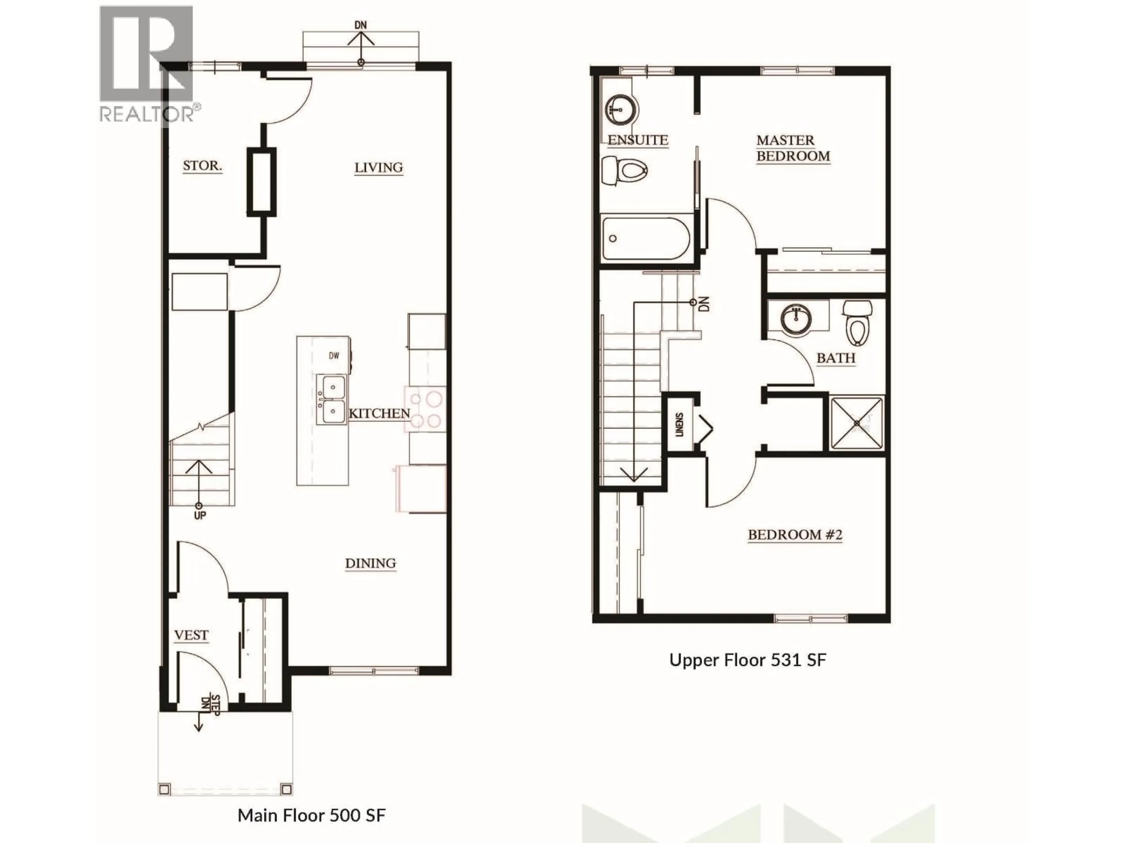 Floor plan for 132 - 10904 102 AVENUE, Fort St. John British Columbia V1J0M3